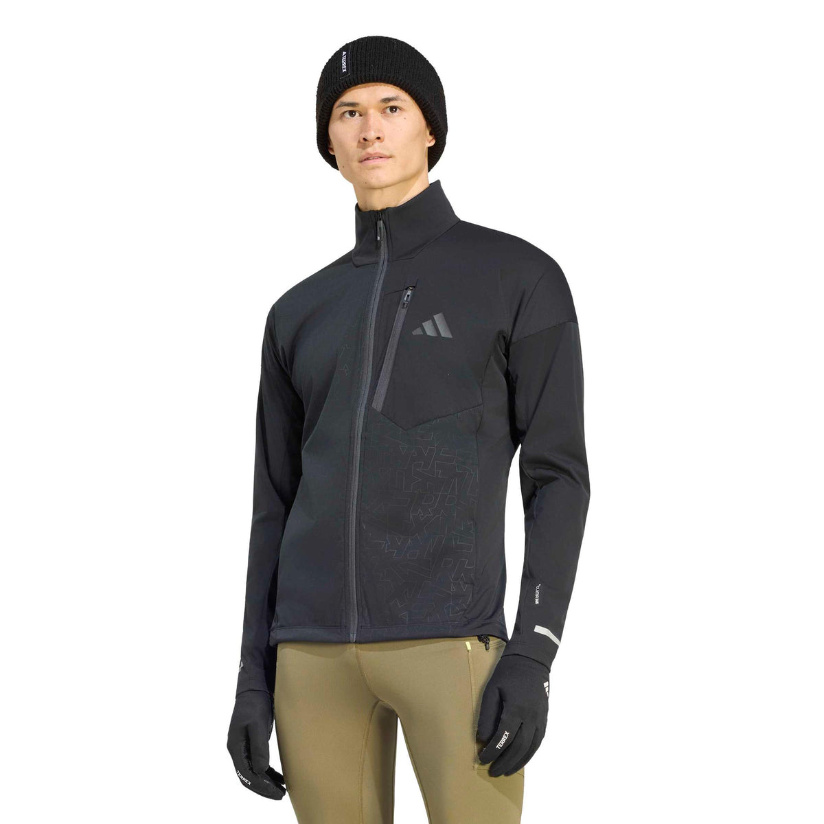 adidas Terrex XPR Softshell Chaqueta para correr Hombres - negro