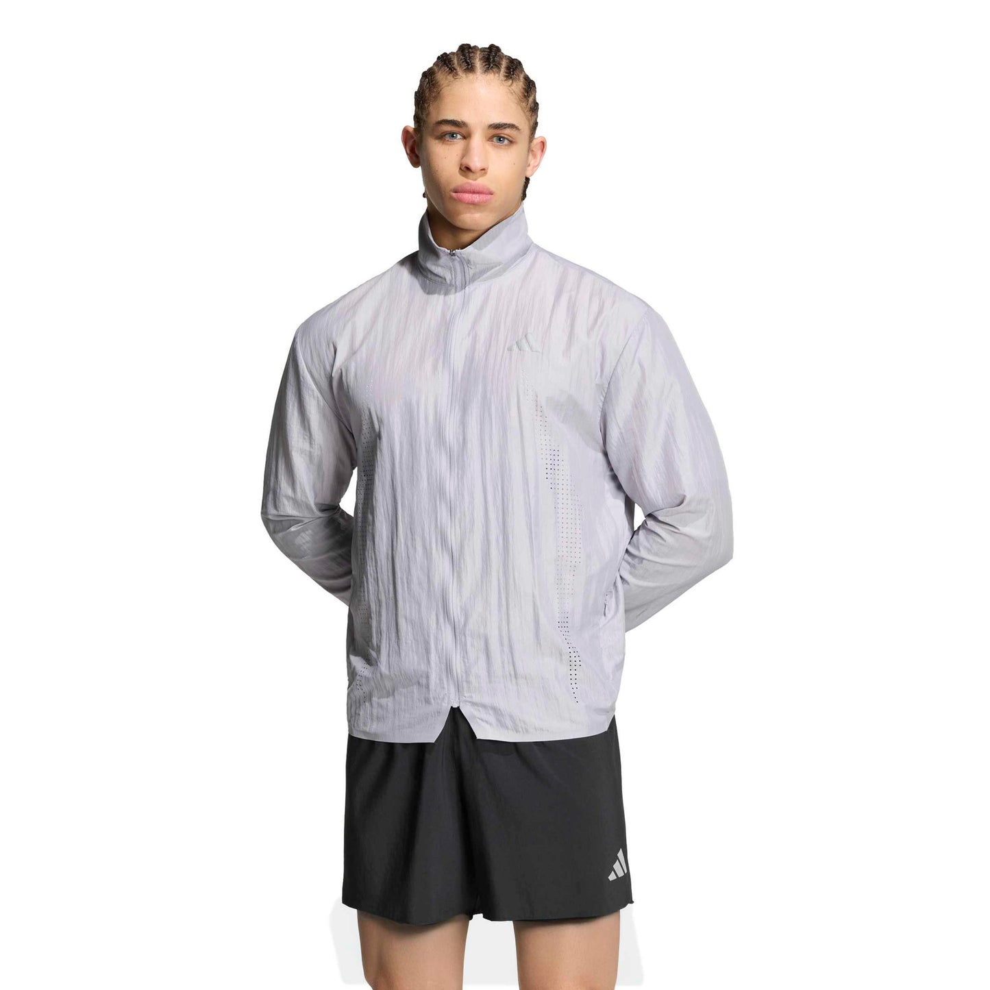 adidas adi365 Aspyre Chaqueta para correr Hombres - gris