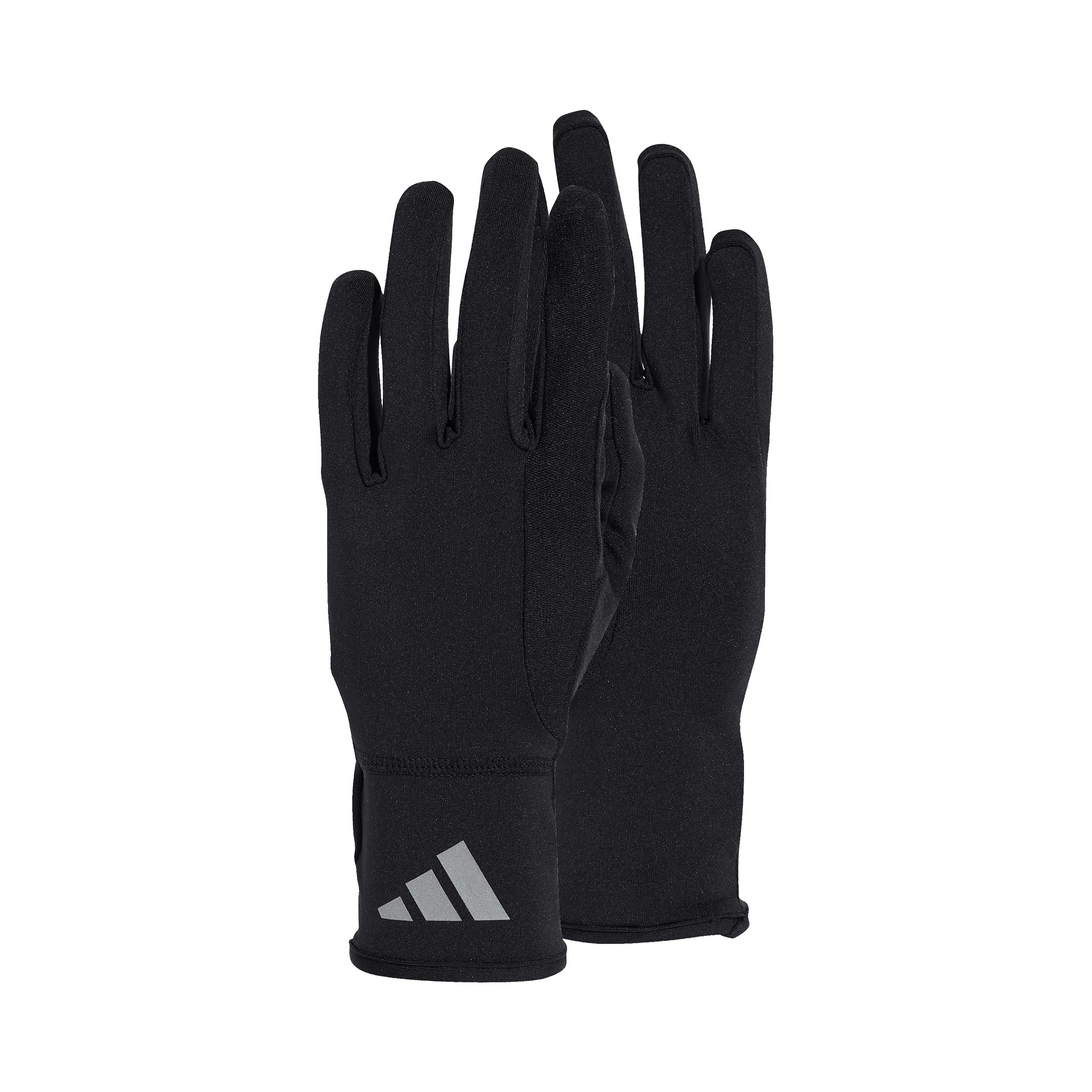 adidas Guantes de correr Unisex - negro