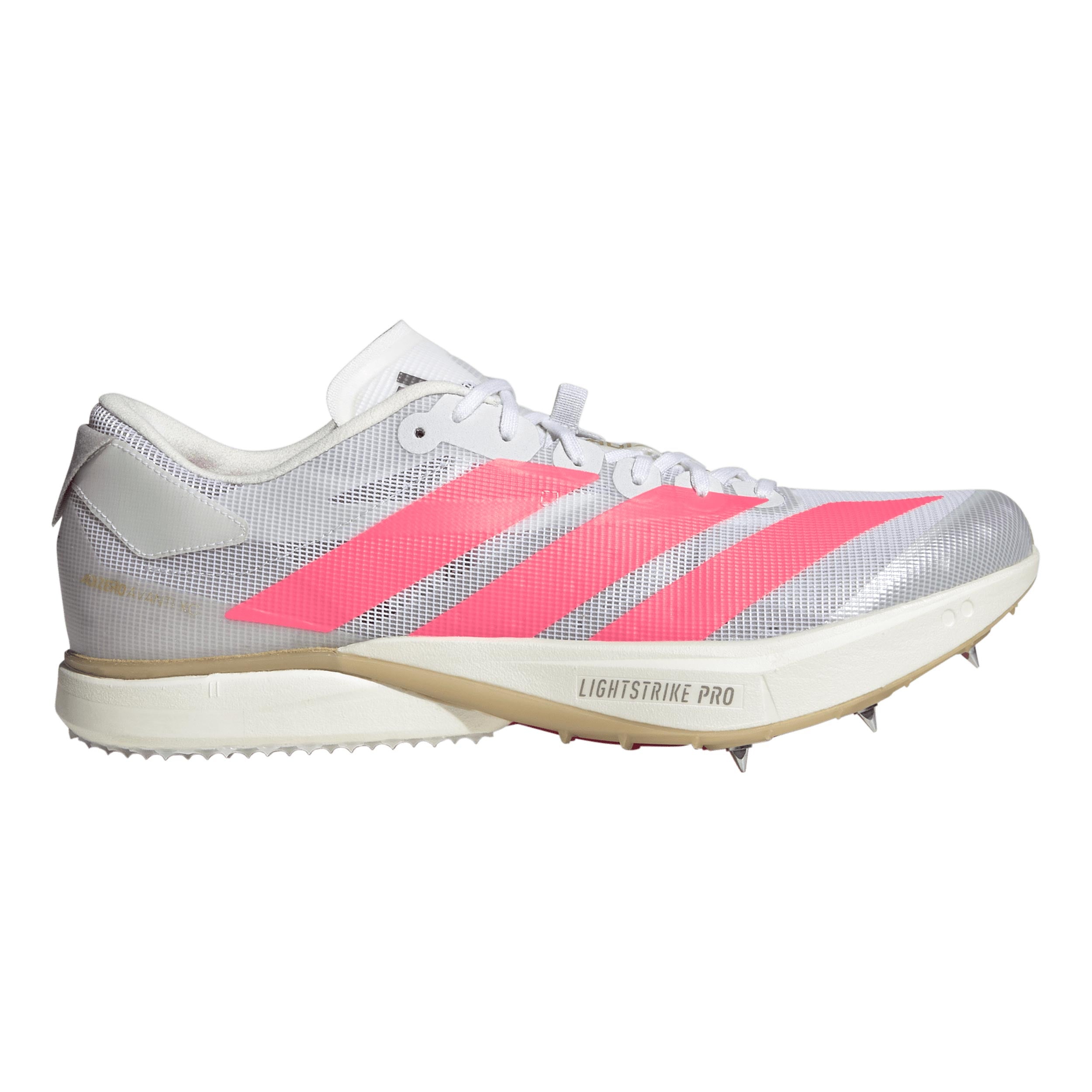 adidas Adizero Avanti XC Spikes Unisex - blanco, naranja