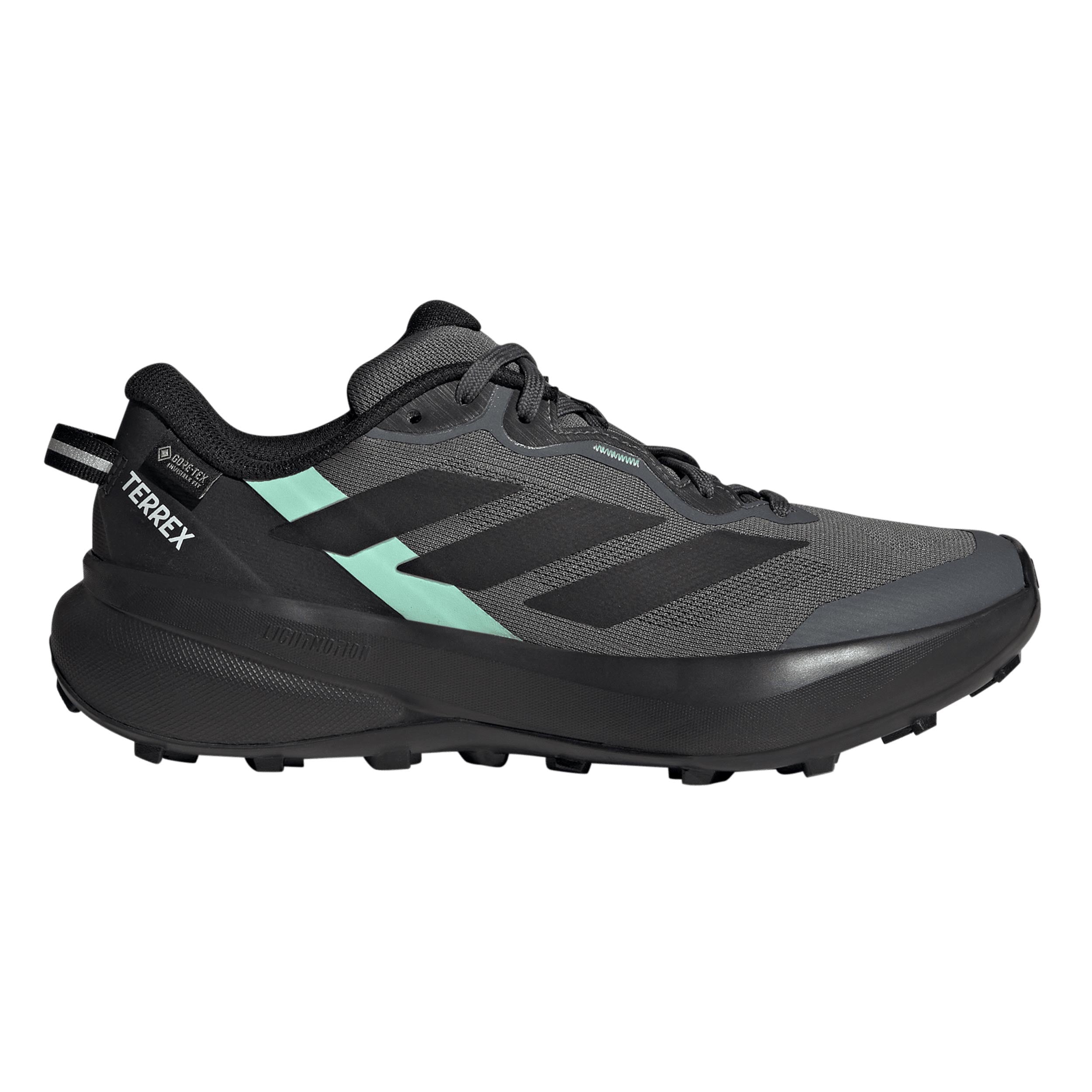 adidas Terrex Tracefinder Plus GTX Zapatilla trail Mujeres - gris oscuro, negro