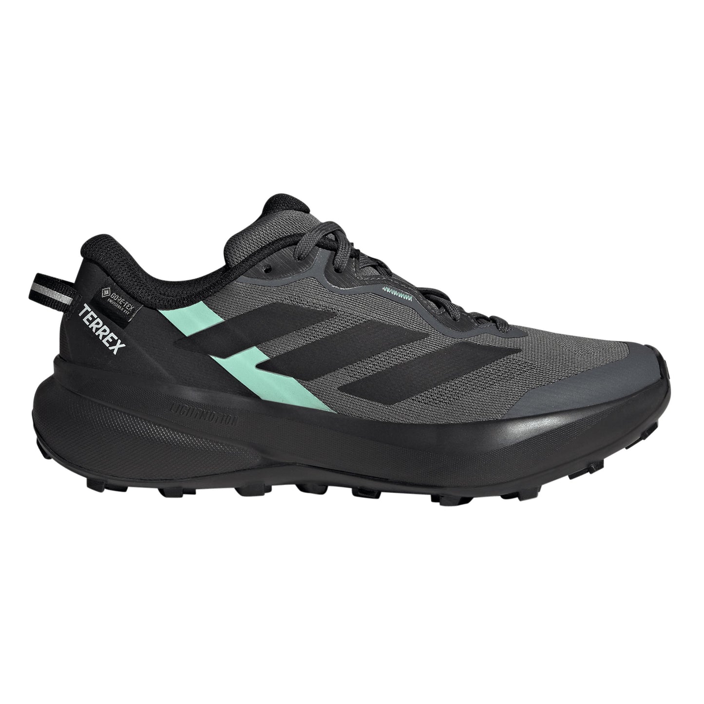 adidas Terrex Tracefinder Plus GTX Zapatilla trail Mujeres - gris oscuro, negro