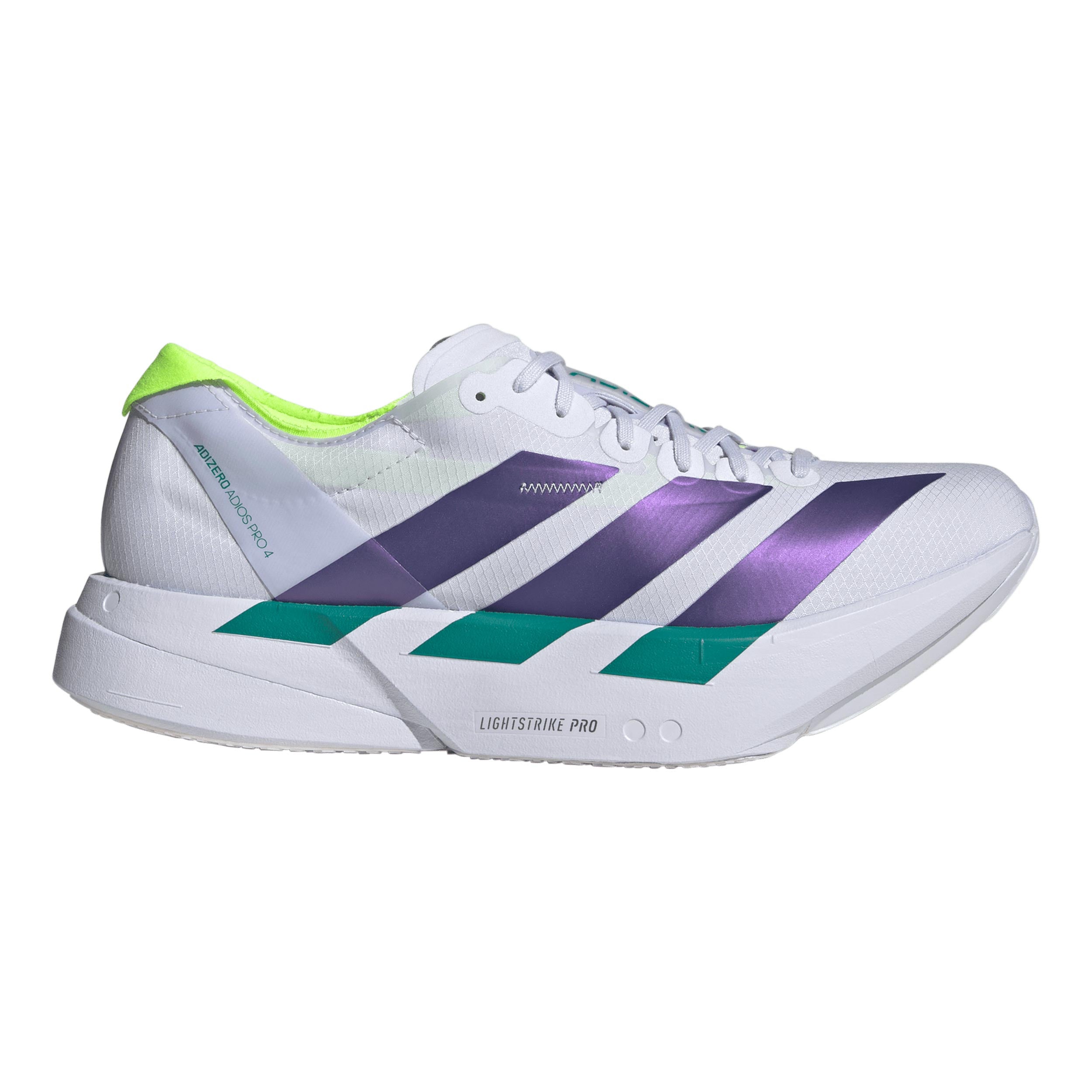 adidas adizero Adios Pro 4 Zapatilla de competición Hombres - gris, lila