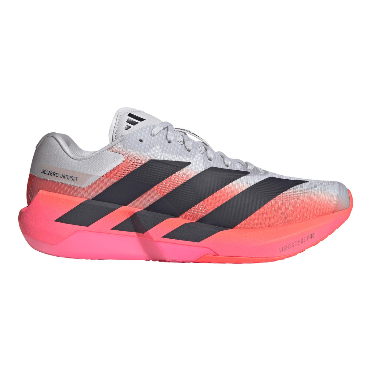 adidas adizero Dropset Pro Zapatilla de competición Hombres - gris, rosa