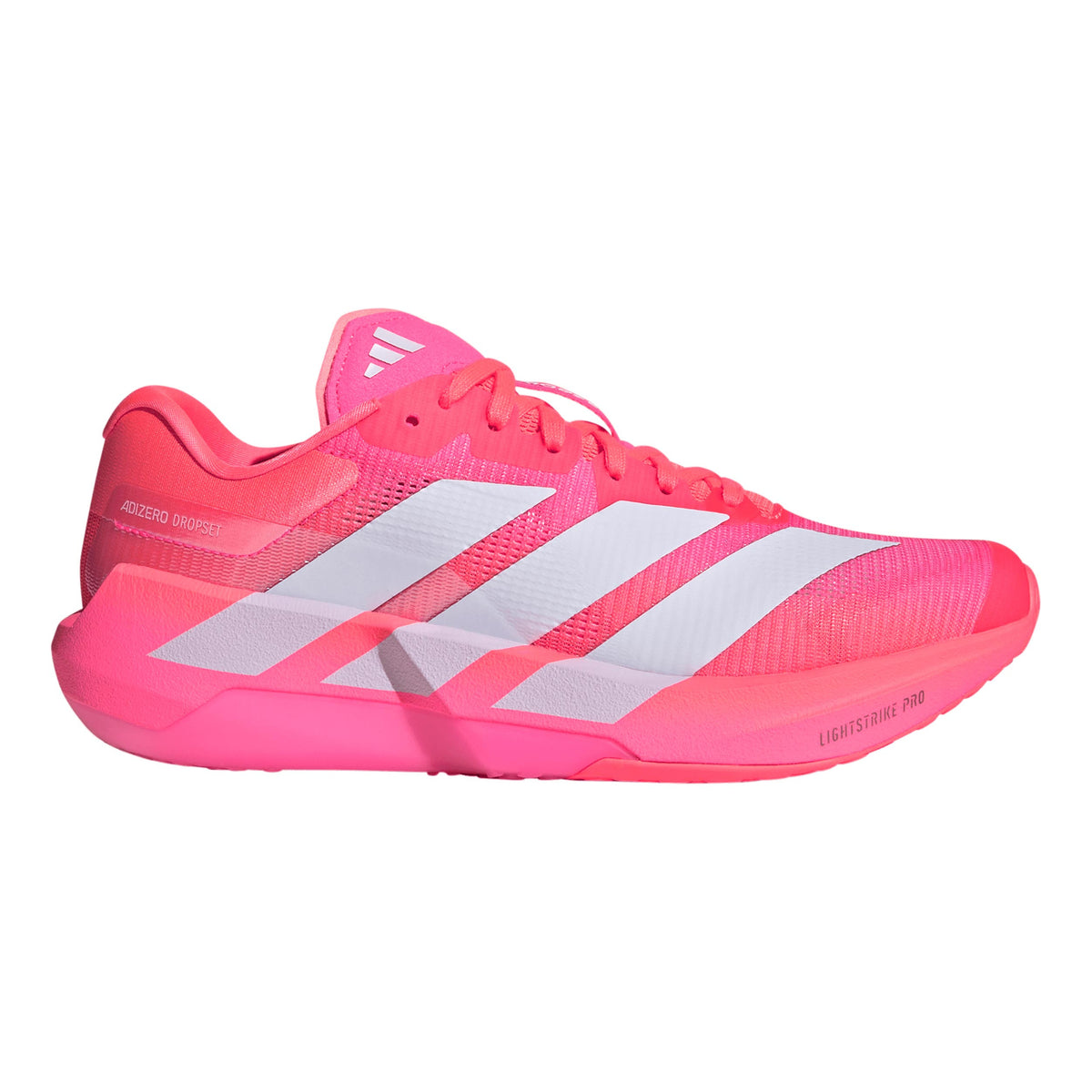 adidas adizero Dropset Pro Trainer Zapatilla de competición Mujeres - rosa, plateado
