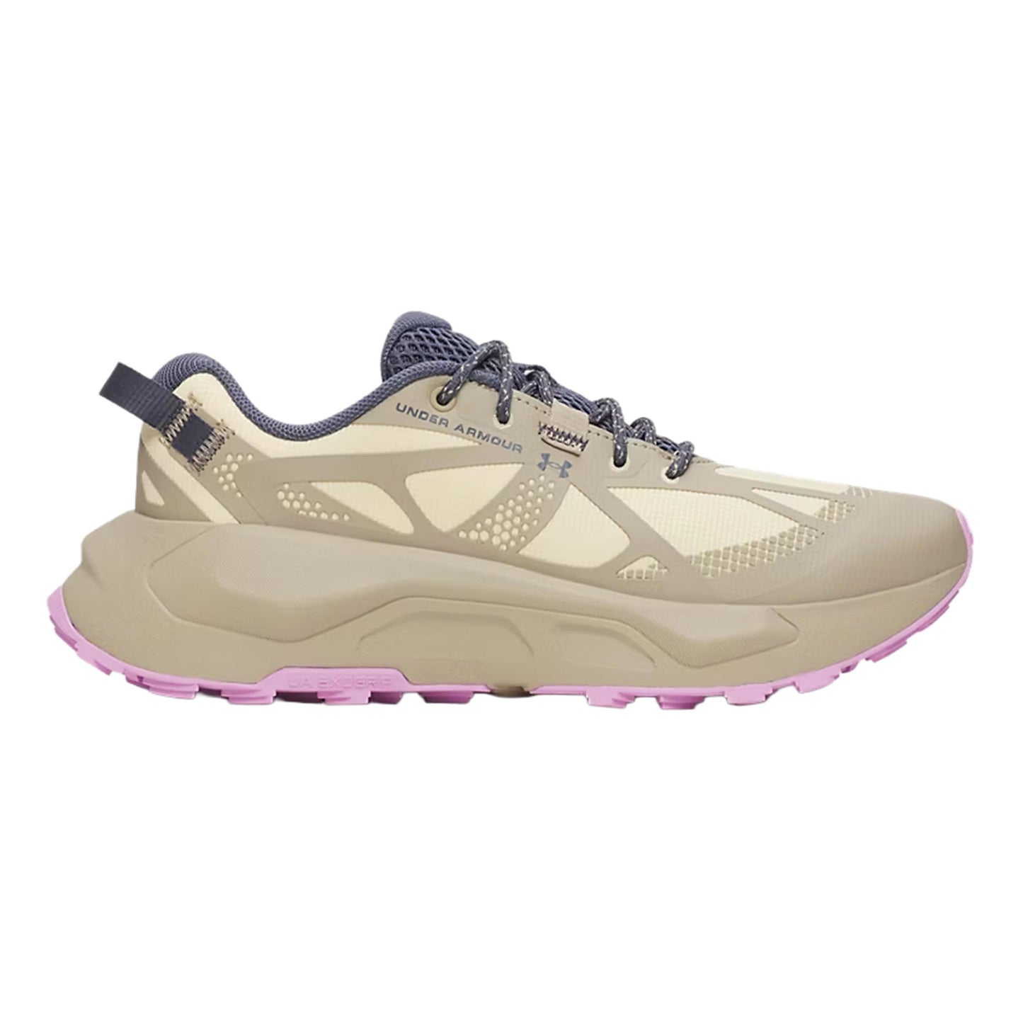Under Armour Charged Bandit TR 4 Zapatilla trail Mujeres - caqui, morado