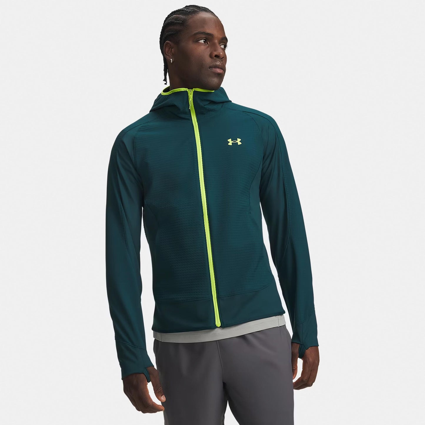 Under Armour Explor Offgrid  Chaqueta para correr Hombres - verde