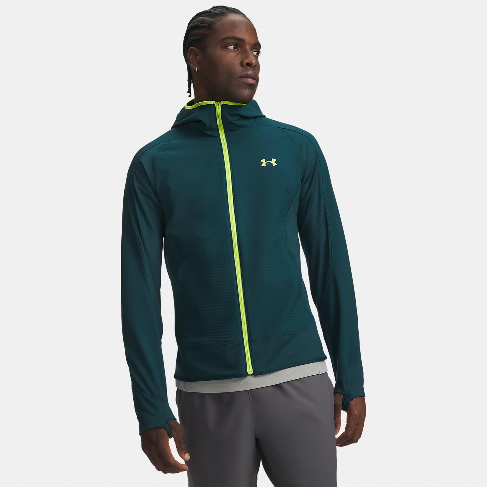 Under Armour Explor Offgrid  Chaqueta para correr Hombres - verde