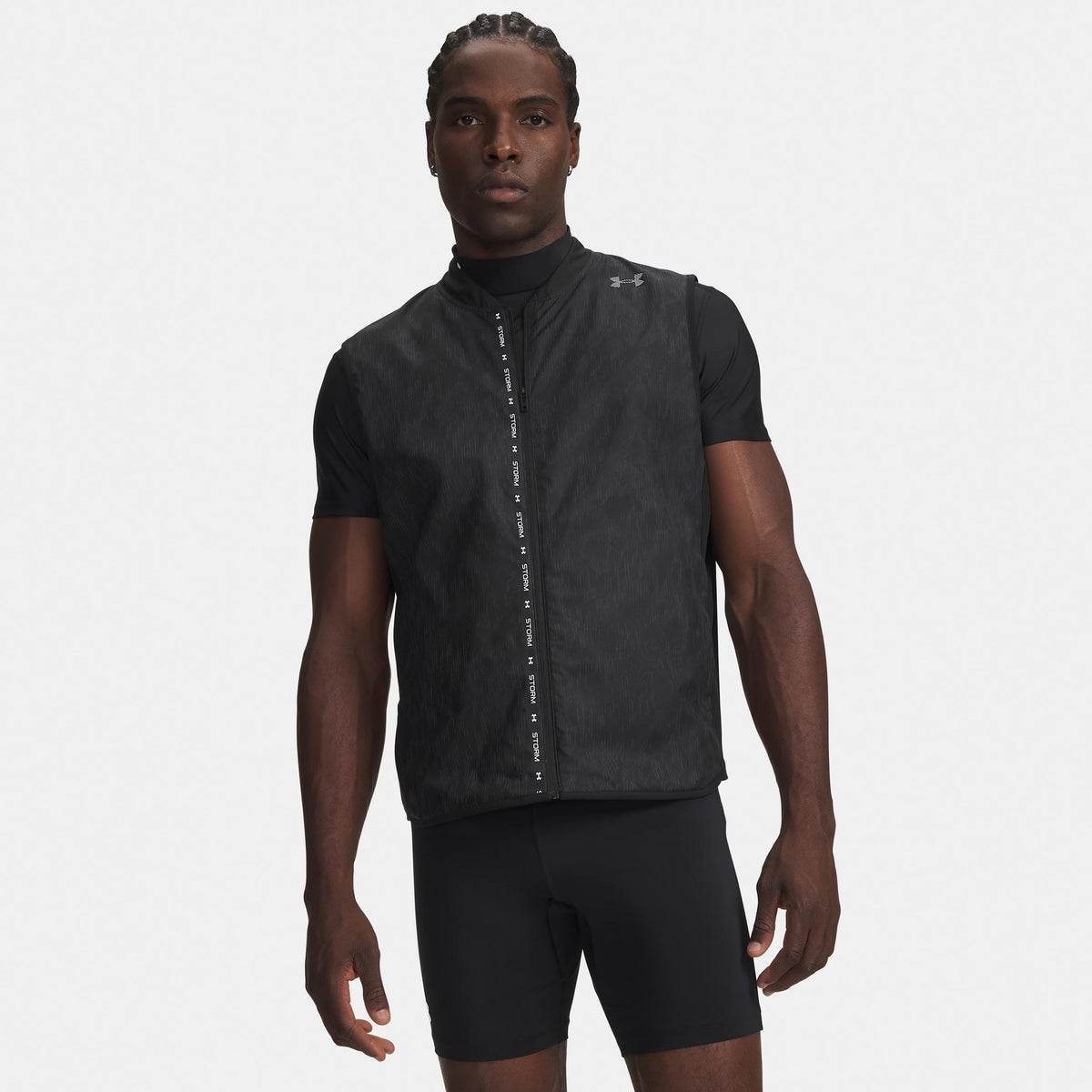 Under Armour Velociti ColdWeather Storm  Chalecos para correr Hombres - negro