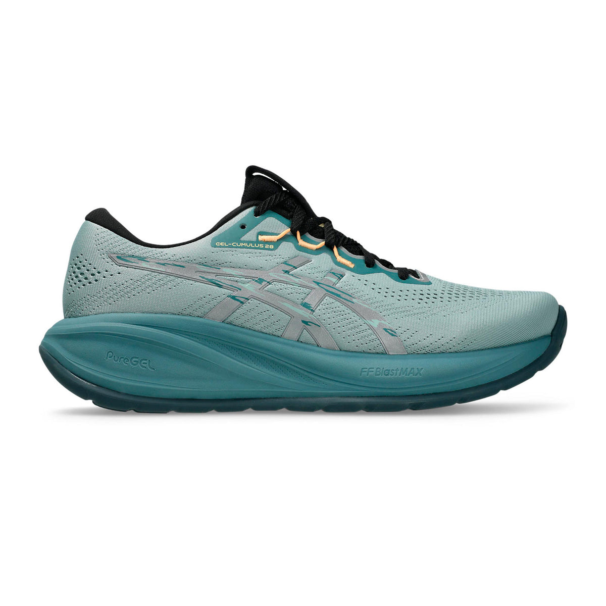 ASICS GEL-CUMULUS 28 LITE-SHOW Zapatilla neutral Hombres - verde, color petróleo