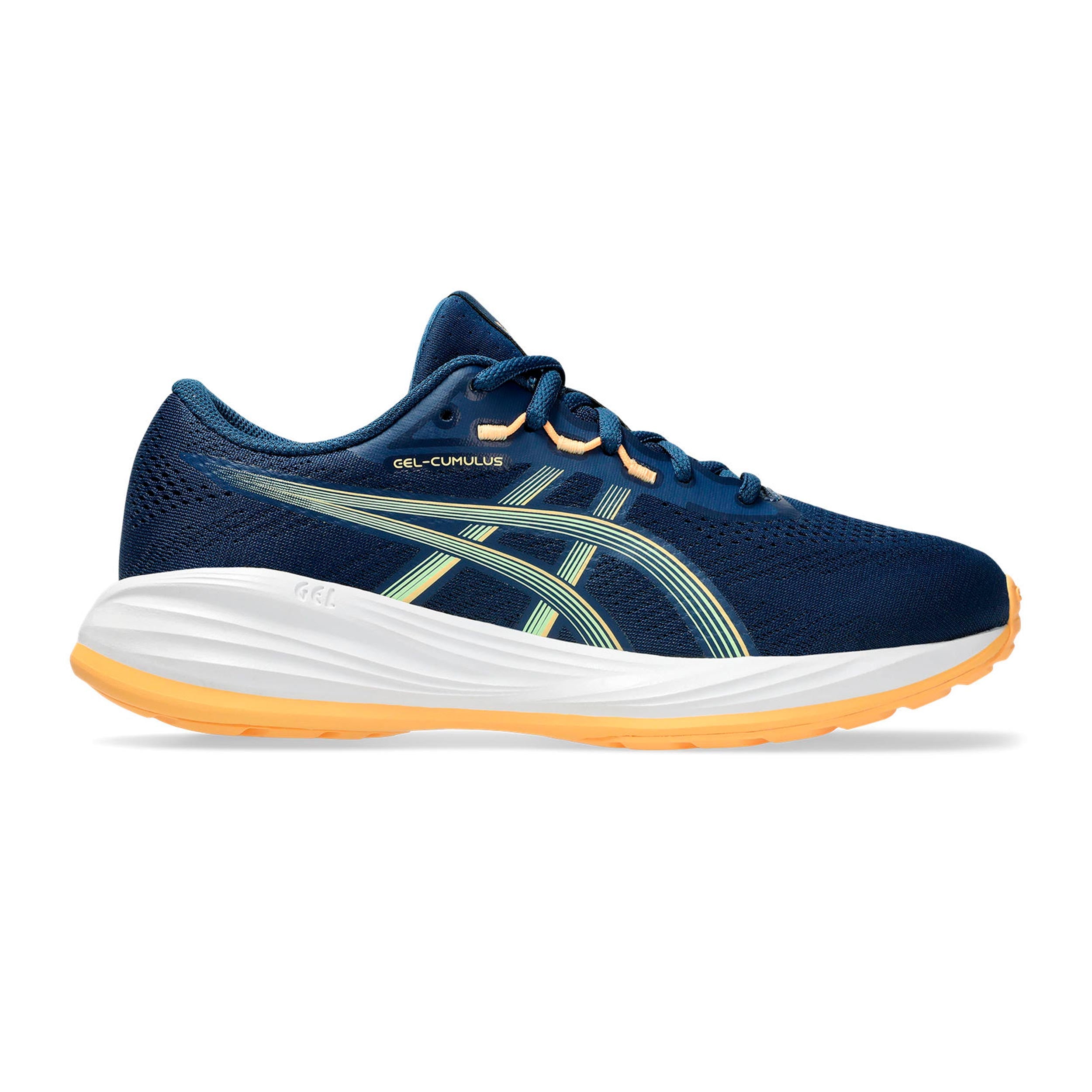 ASICS GEL-CUMULUS 28 GS Zapatilla neutral Niños - azul, naranja