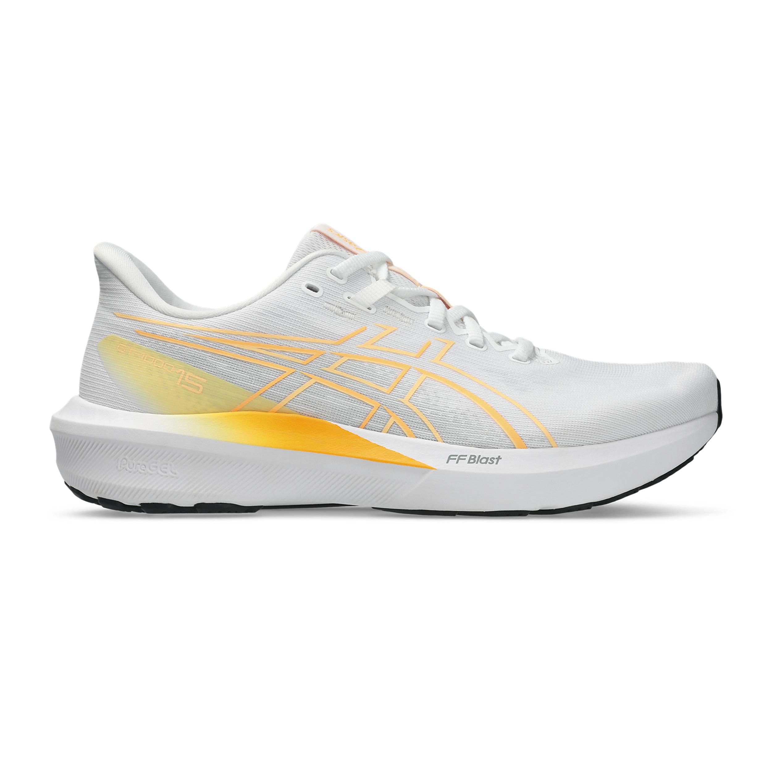 ASICS GT-1000 15 Zapatilla de estabilidad Hombres - blanco, naranja