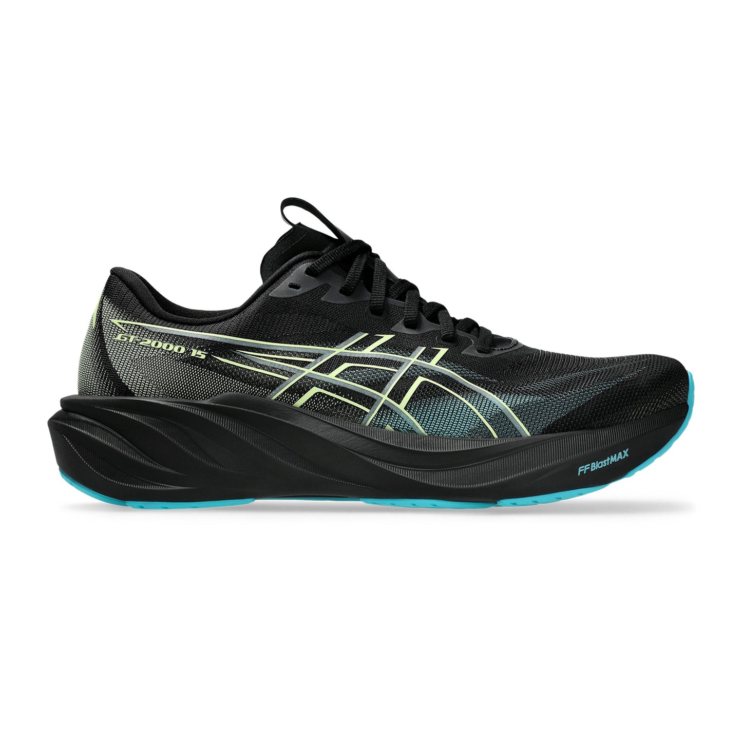 ASICS GT-2000 15 Zapatilla de estabilidad Hombres - negro, amarillo