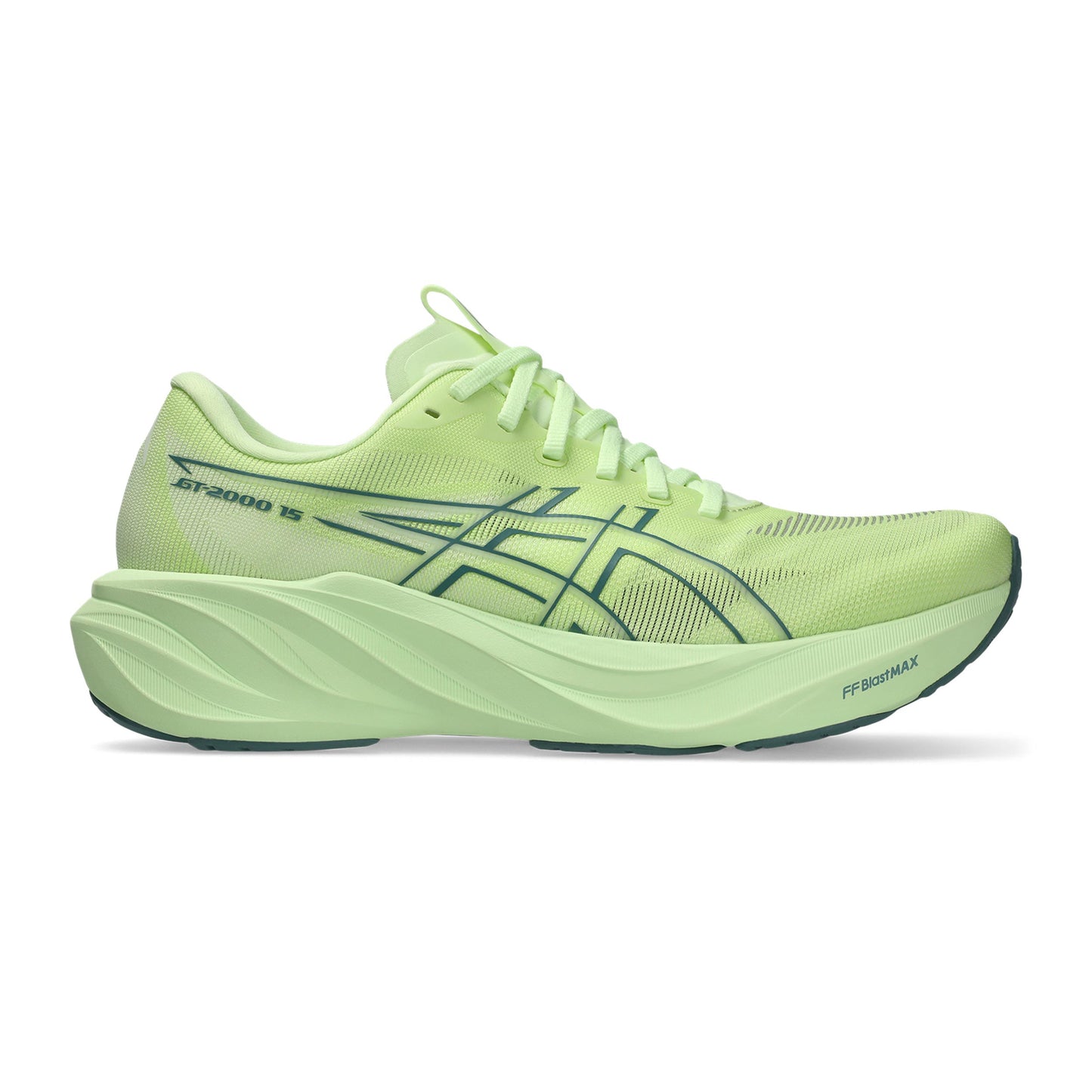 ASICS GT-2000 15 Zapatilla de estabilidad Hombres - amarillo neón, turquesa