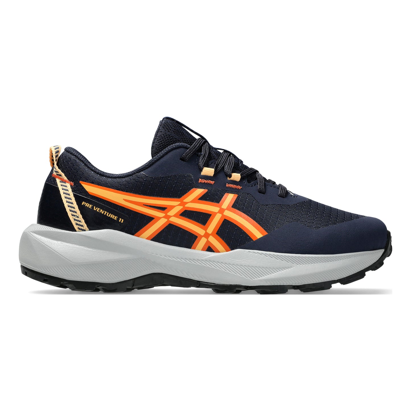 ASICS PRE VENTURE 11 GS Zapatilla trail Niños - azul oscuro, naranja