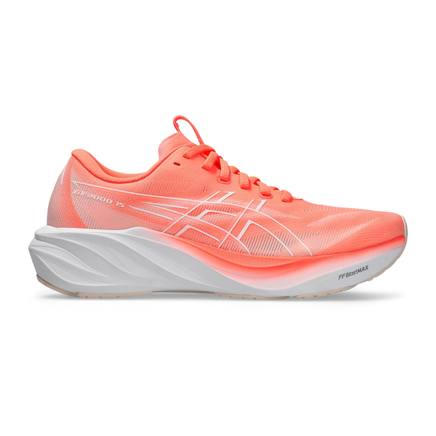 ASICS GT-2000 15 Zapatilla de estabilidad Mujeres - coral, blanco