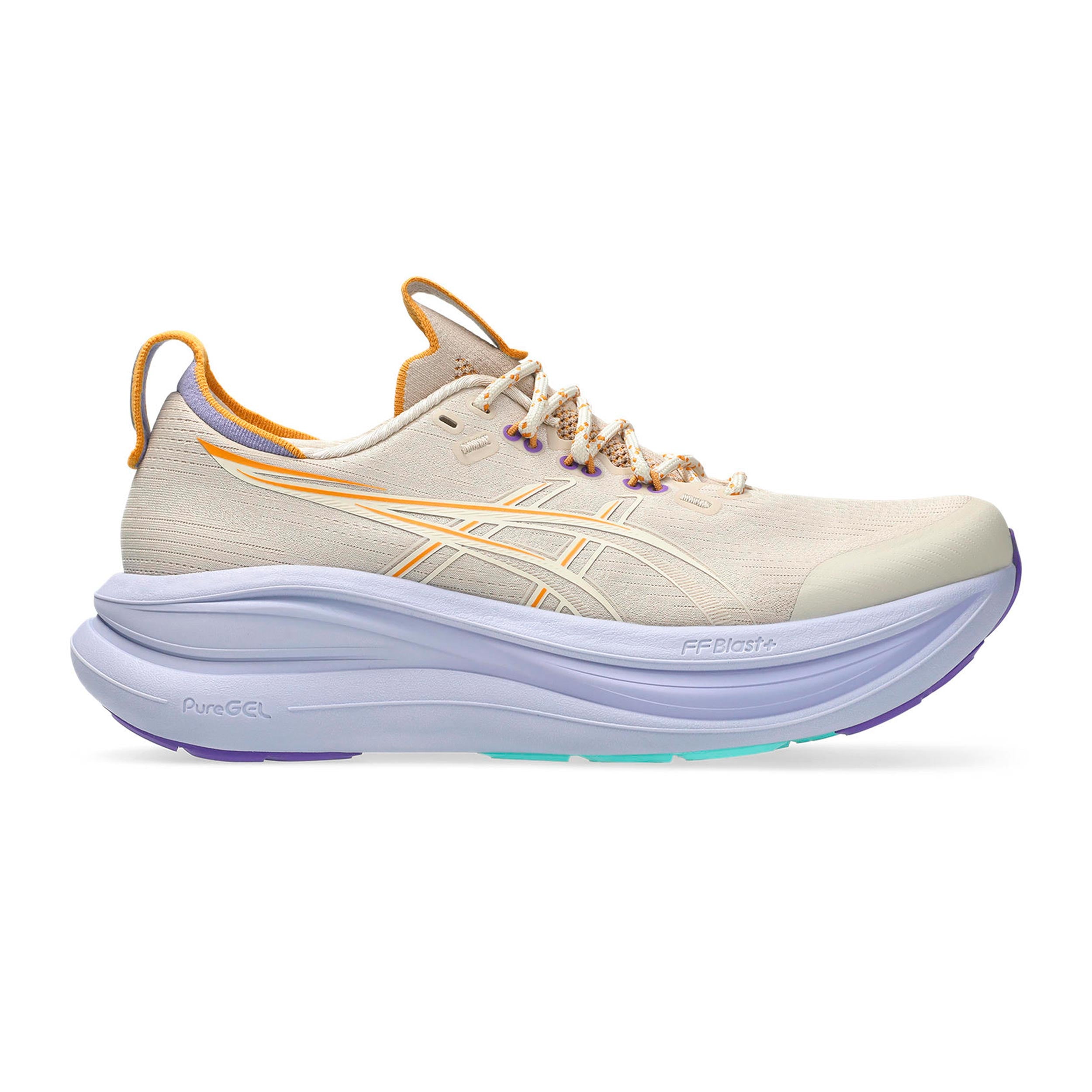 ASICS GEL-NIMBUS 28 TR Zapatilla neutral Mujeres - beige, morado