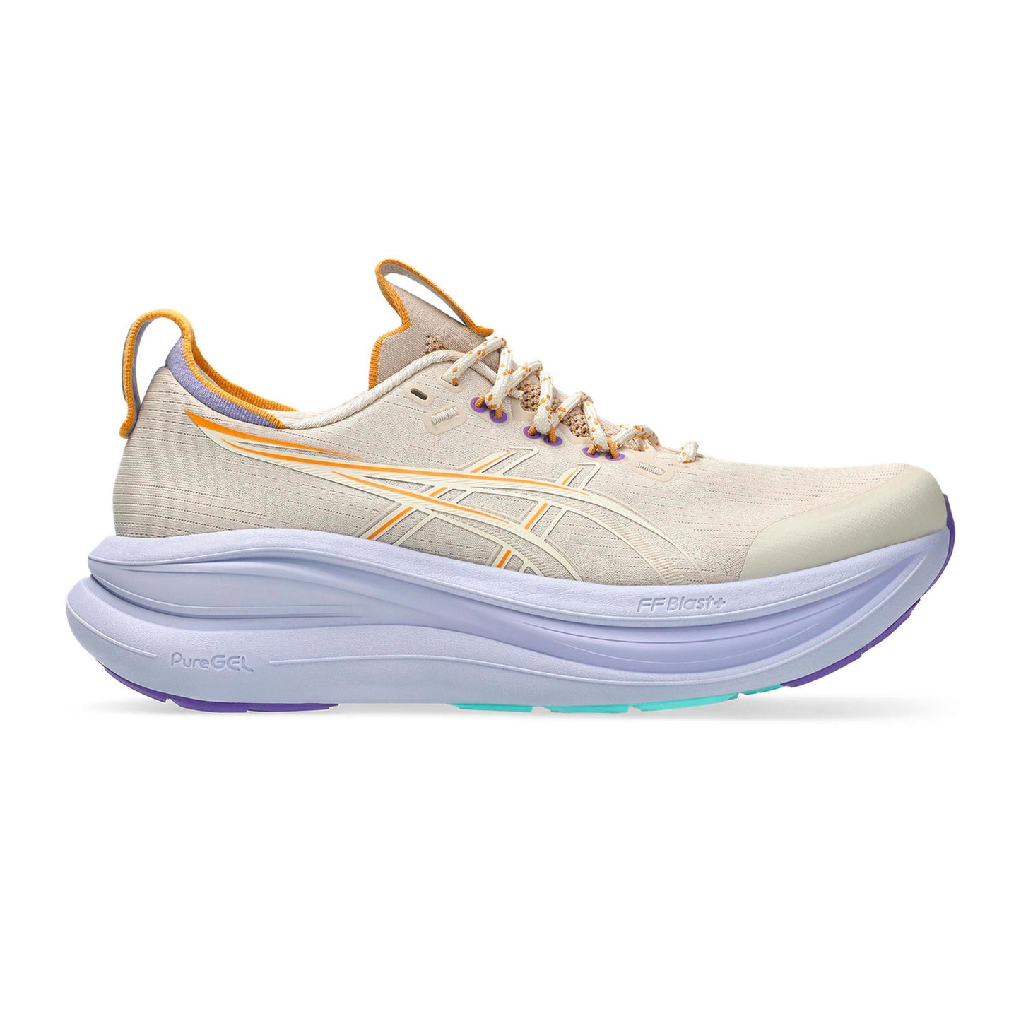 ASICS GEL-NIMBUS 28 TR Zapatilla neutral Mujeres - beige, morado