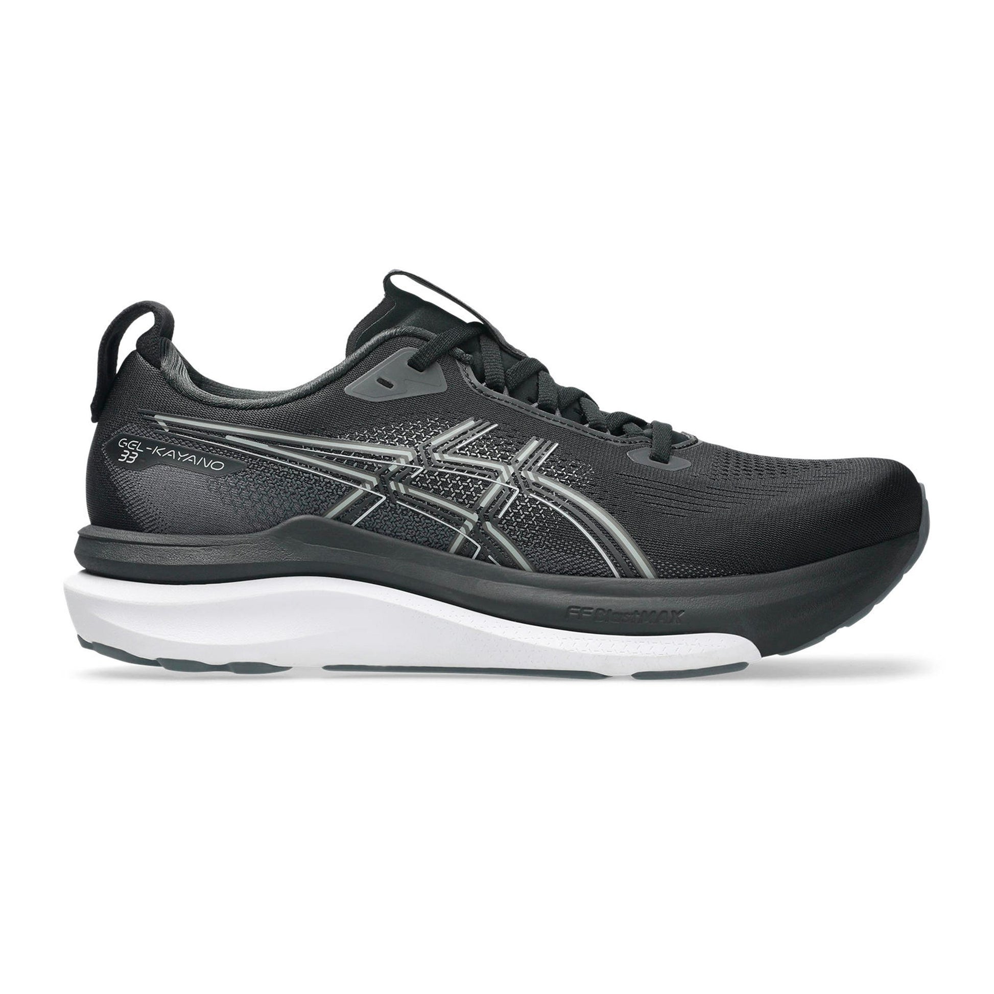 ASICS GEL-KAYANO 33 Zapatilla de estabilidad Hombres - negro, blanco