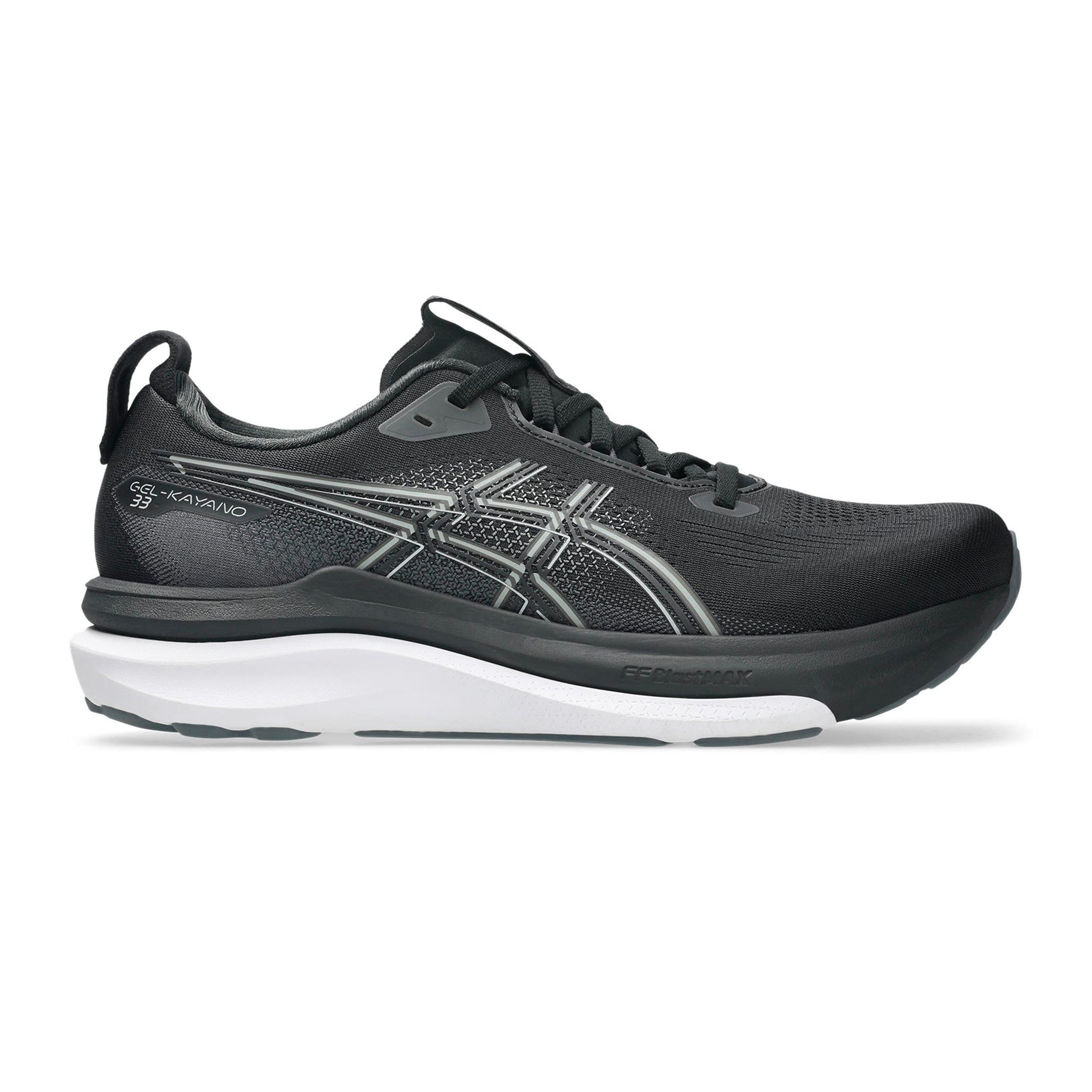 ASICS GEL-KAYANO 33 Zapatilla de estabilidad Hombres - negro, blanco