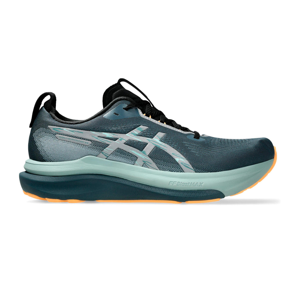 ASICS GEL-KAYANO 33 LITE-SHOW Zapatilla de estabilidad Hombres - turquesa, naranja
