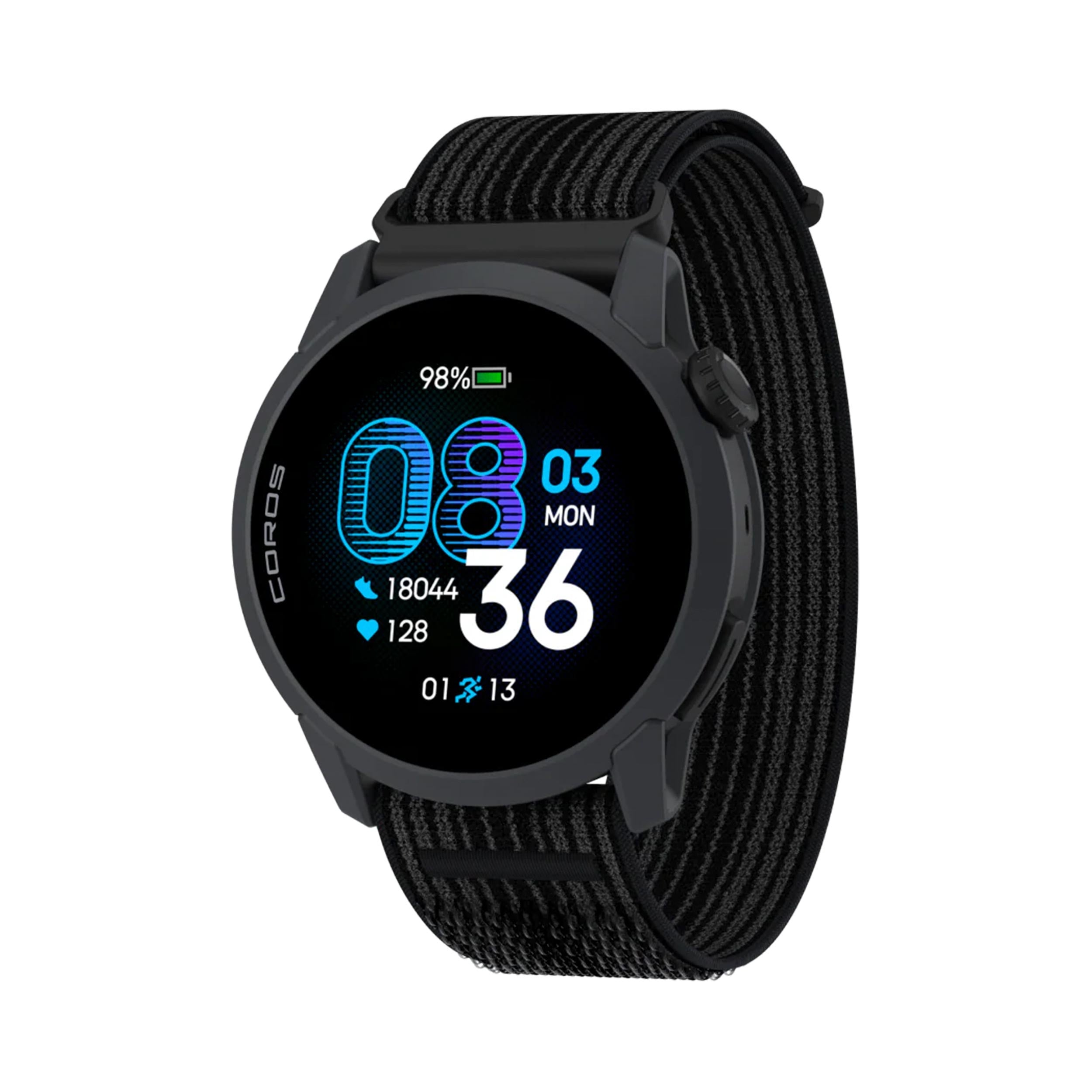 Coros PACE 4  Reloj con pulsómetro - negro