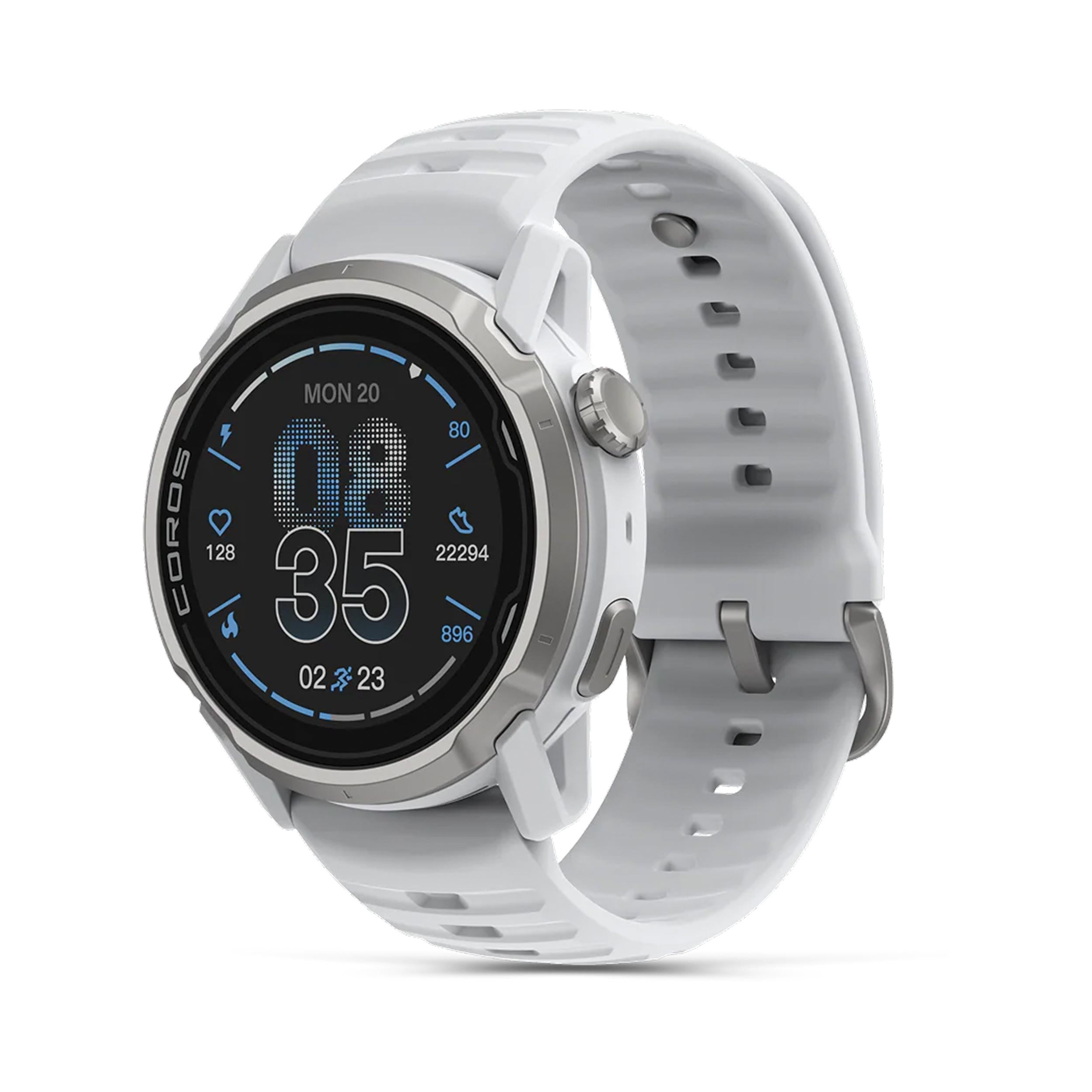 Coros APEX 4 (46mm) Reloj con pulsómetro - blanco