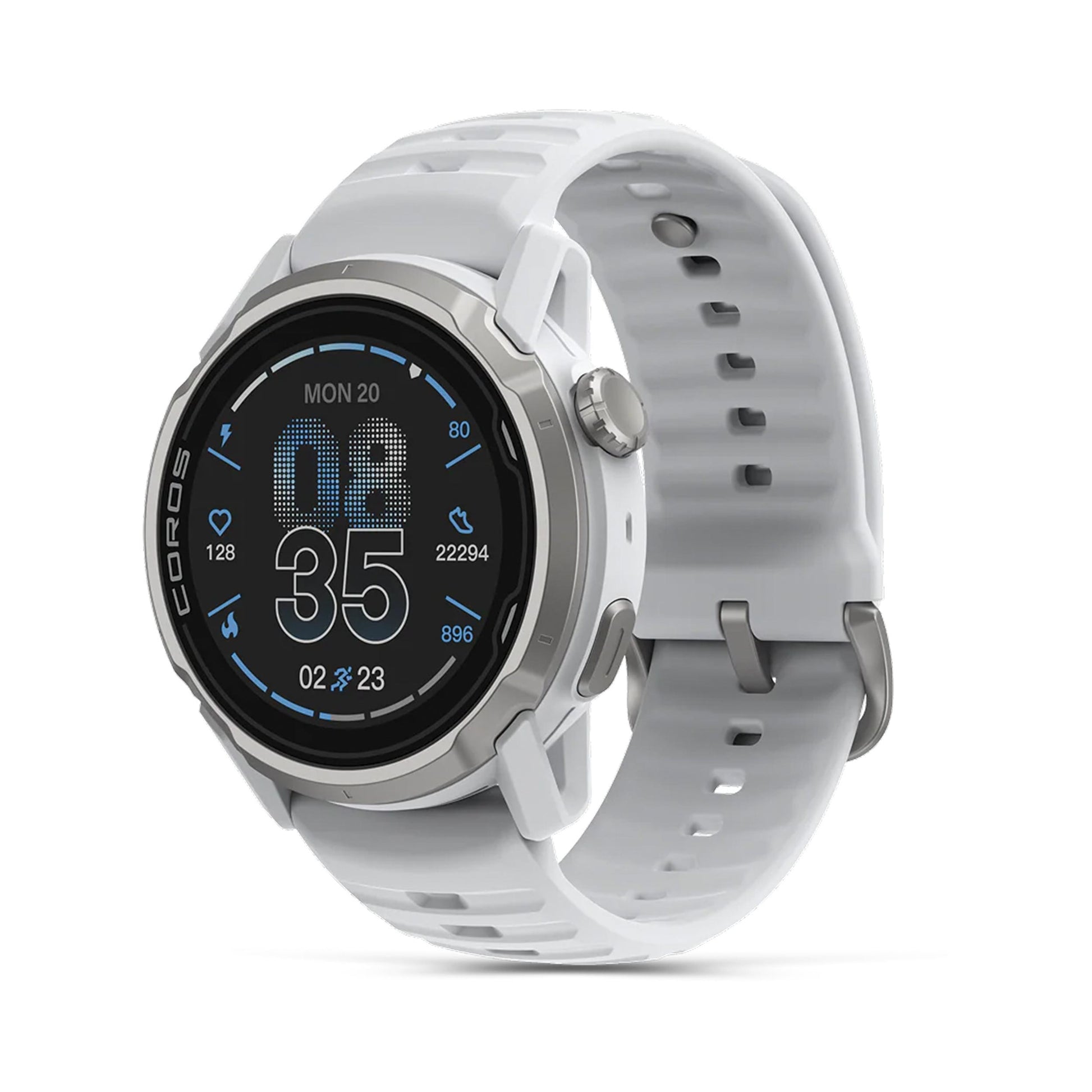 Coros APEX 4 (46mm) Reloj con pulsómetro - blanco