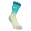 Performance Crew  Calcetines para correr - turquesa, amarillo neón