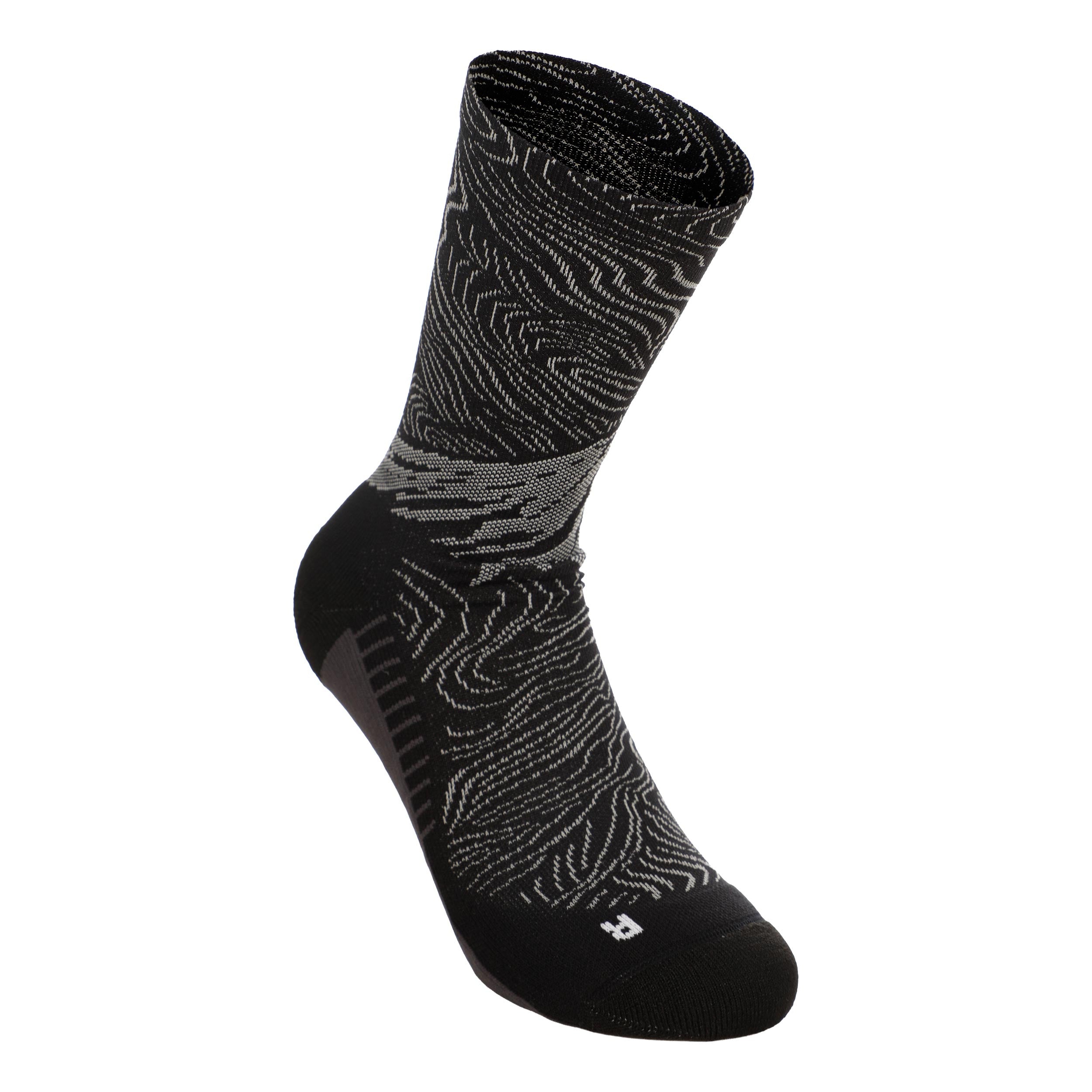 ASICS Fujitrail Graphic Crew  Calcetines para correr - negro, gris
