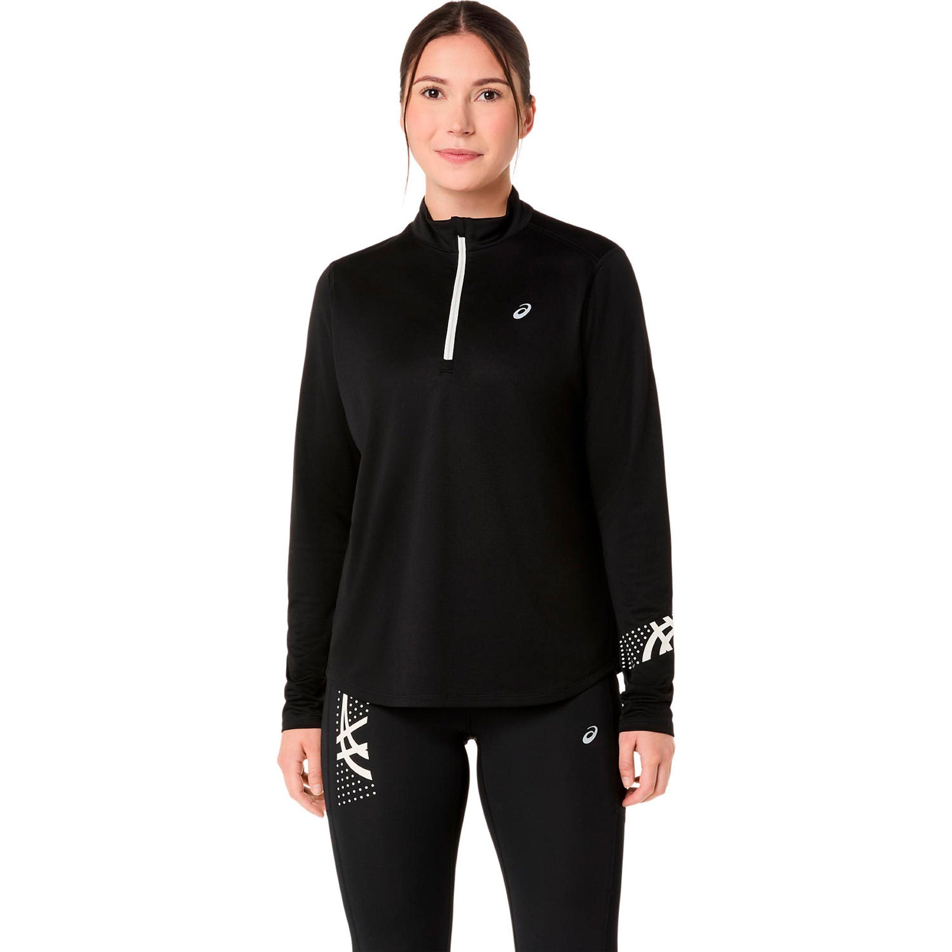 ASICS Icon 1/2 Zip  Camiseta de running - negro