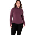 Nagino Winter  Camiseta de running - rojo vino