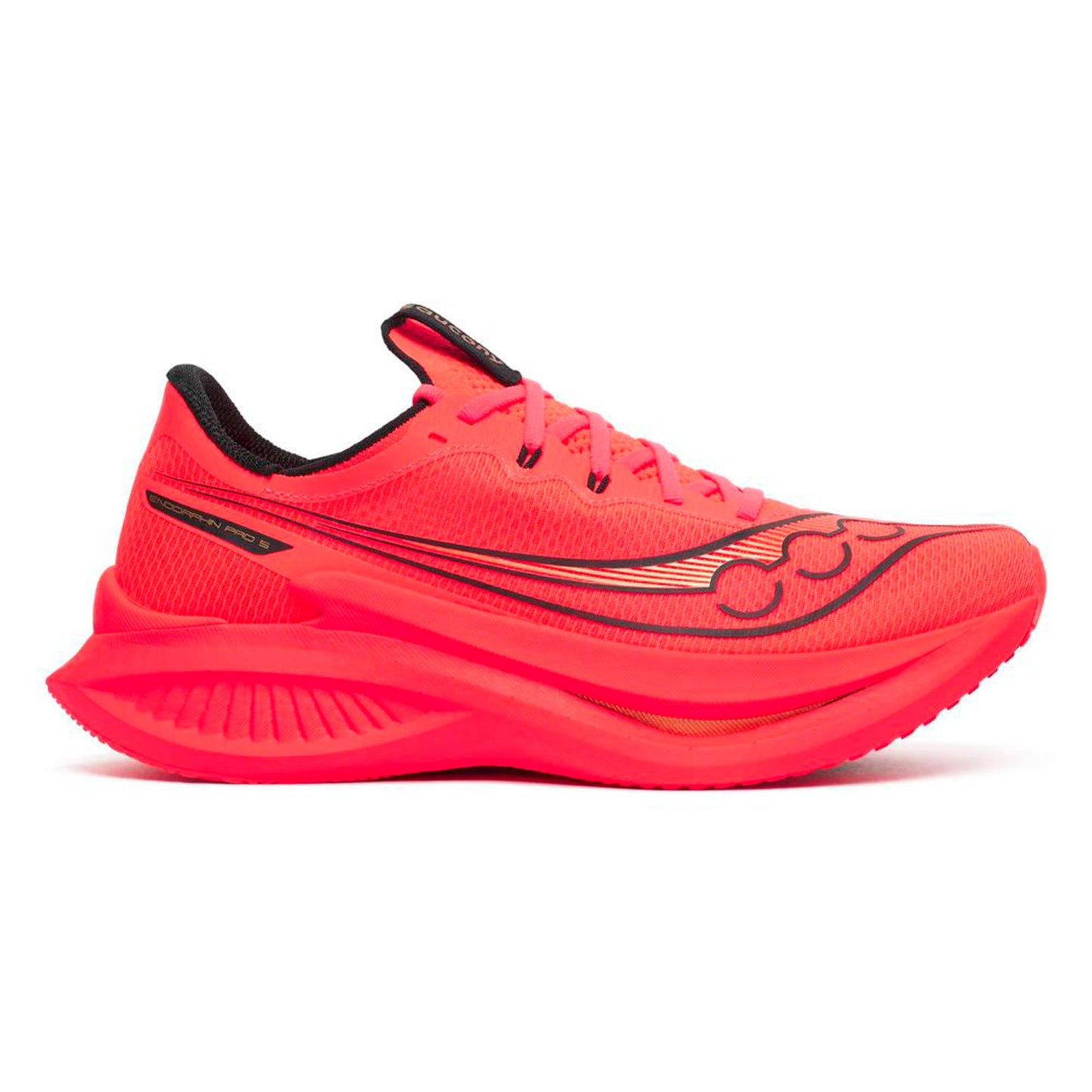Saucony Endorphin Pro 5 Zapatilla de competición Hombres - rojo, negro