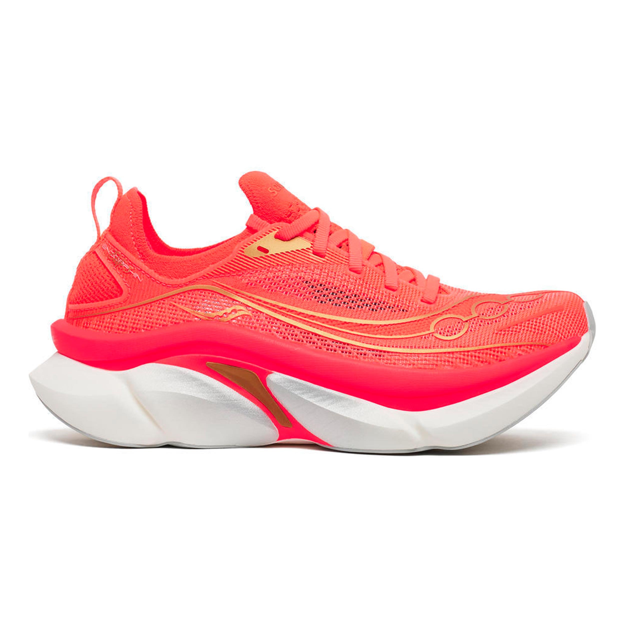 Saucony Endorphin Elite 3 Zapatilla de competición Unisex - rojo, dorado