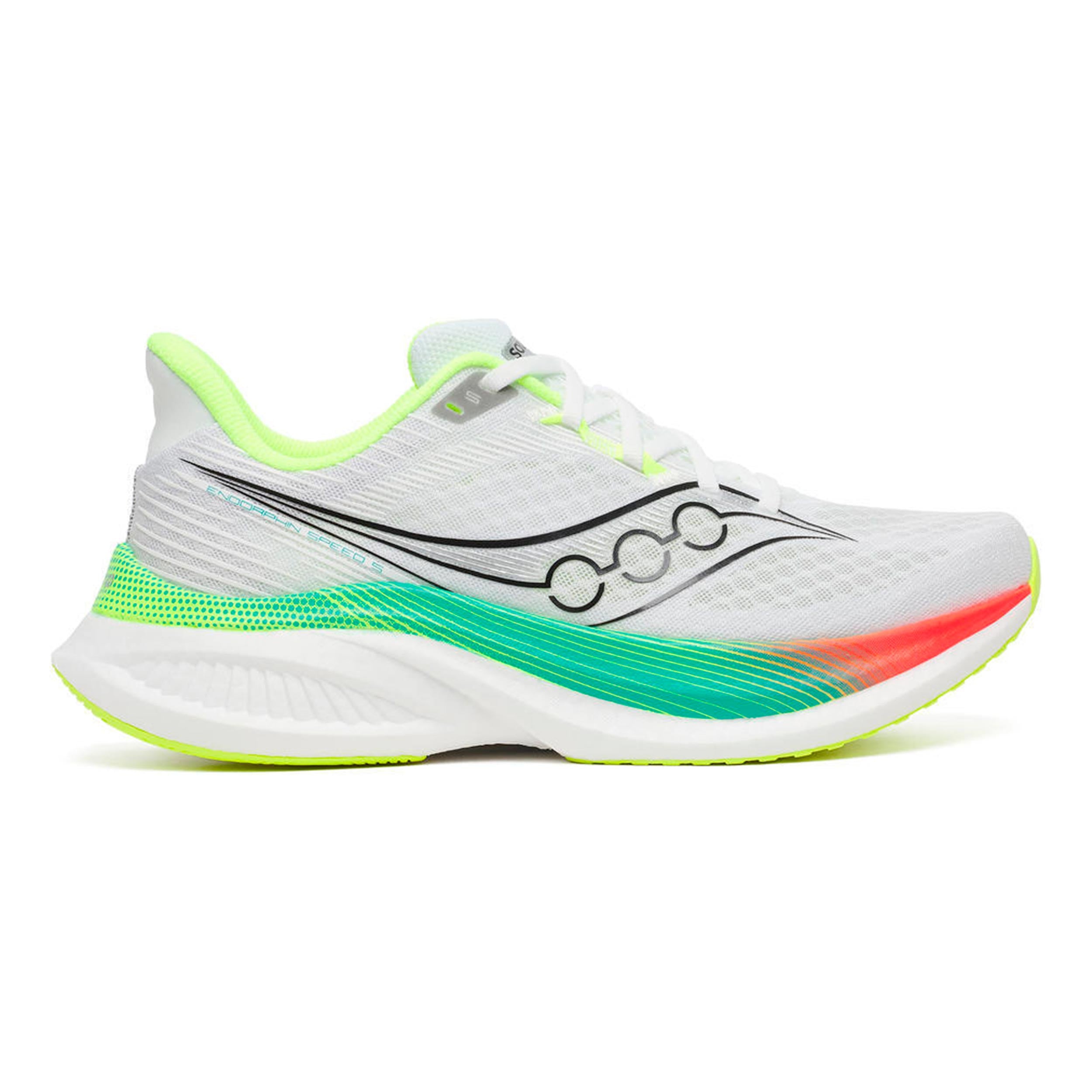 Saucony Endorphin Speed 5 Zapatilla de competición Hombres - blanco, multicolor