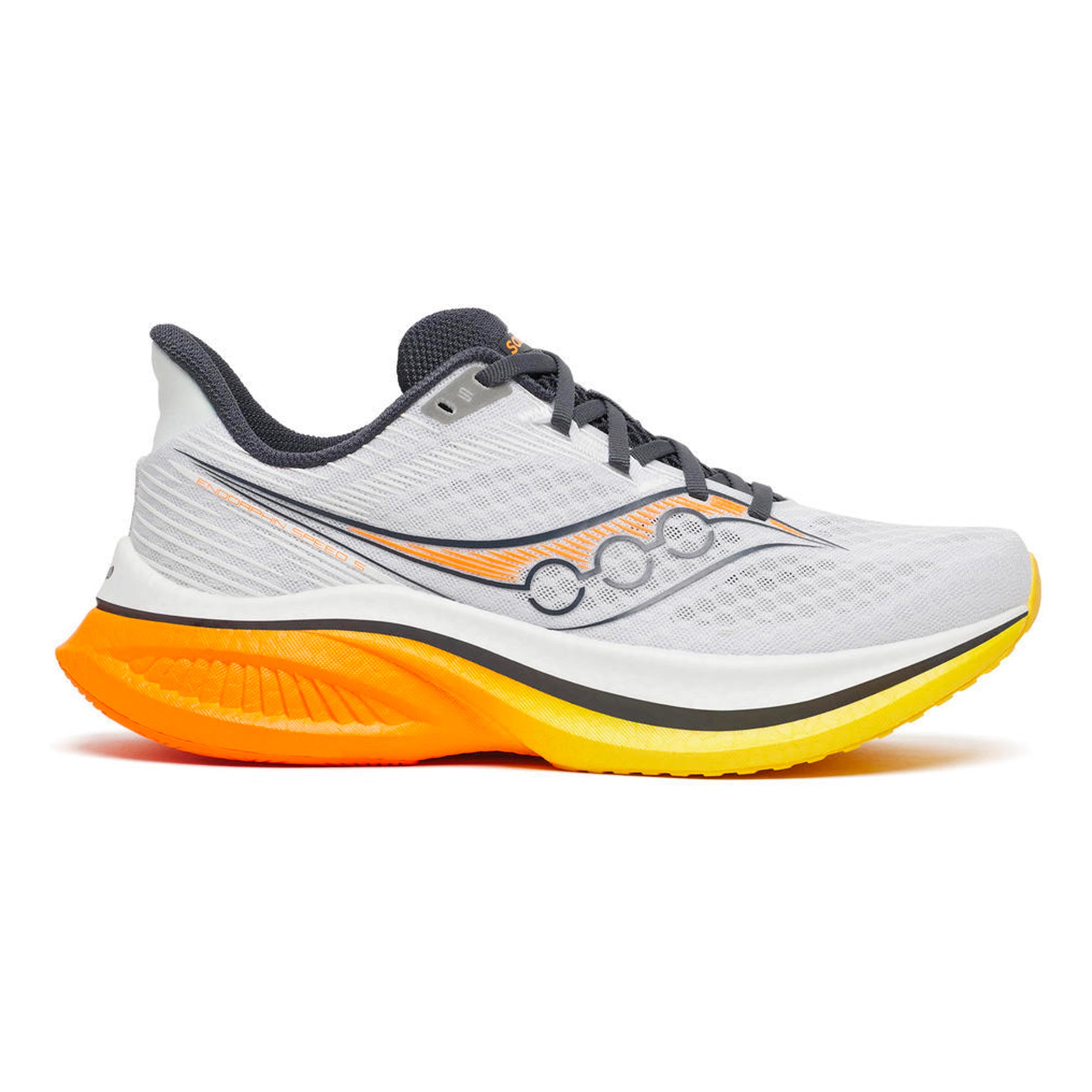 Saucony Endorphin Speed 5 Zapatilla de competición Hombres - blanco, naranja