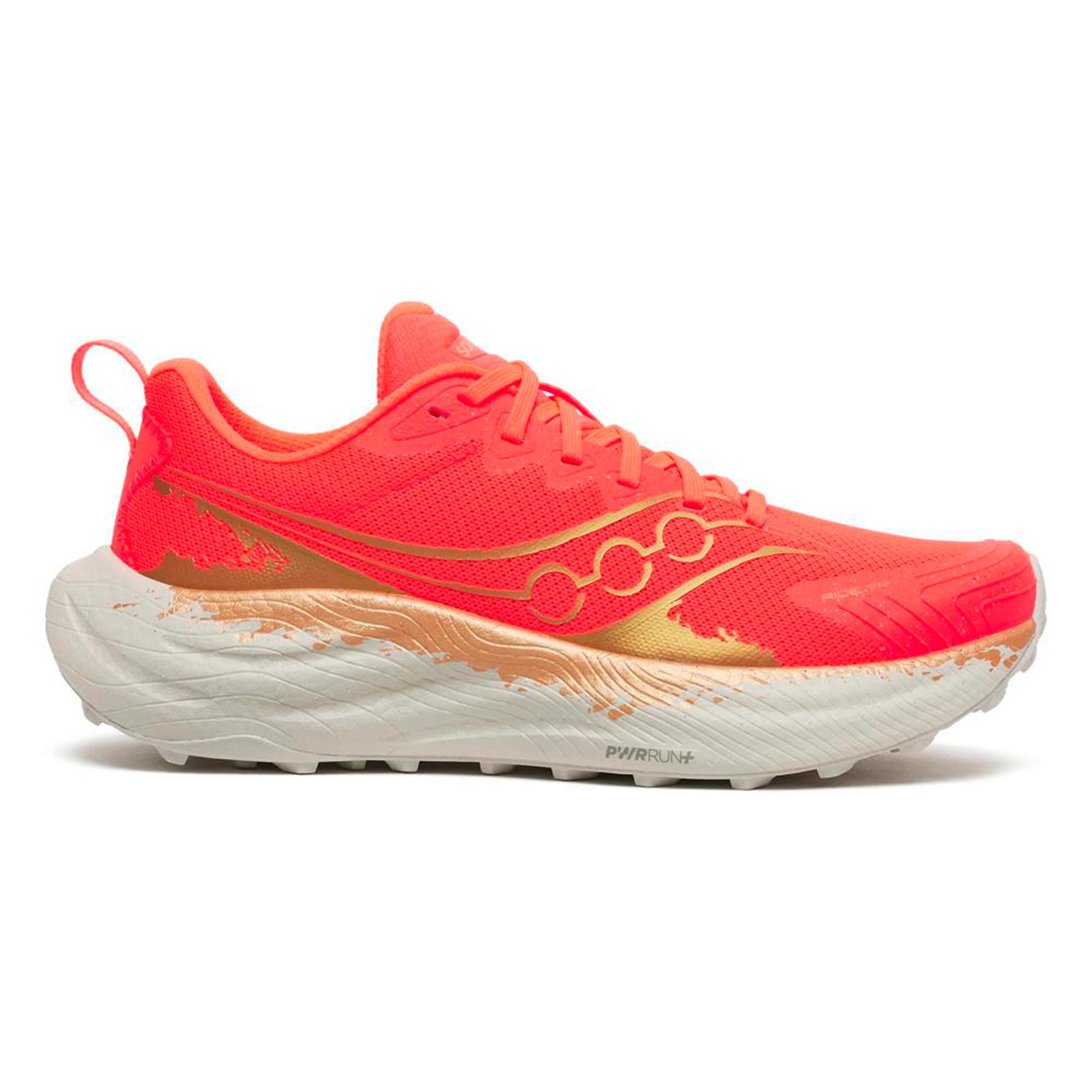 Saucony Ride TR3 Zapatilla neutral Mujeres - rojo, dorado