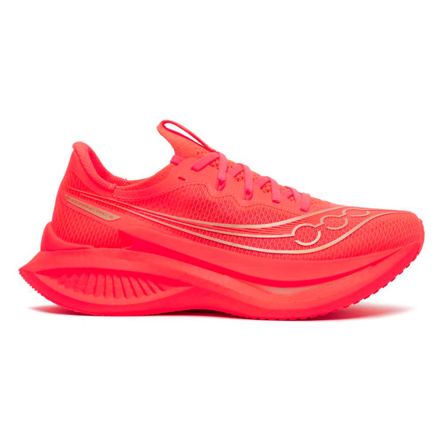 Saucony Endorphin Pro 5 Zapatilla de competición Mujeres - rojo, dorado