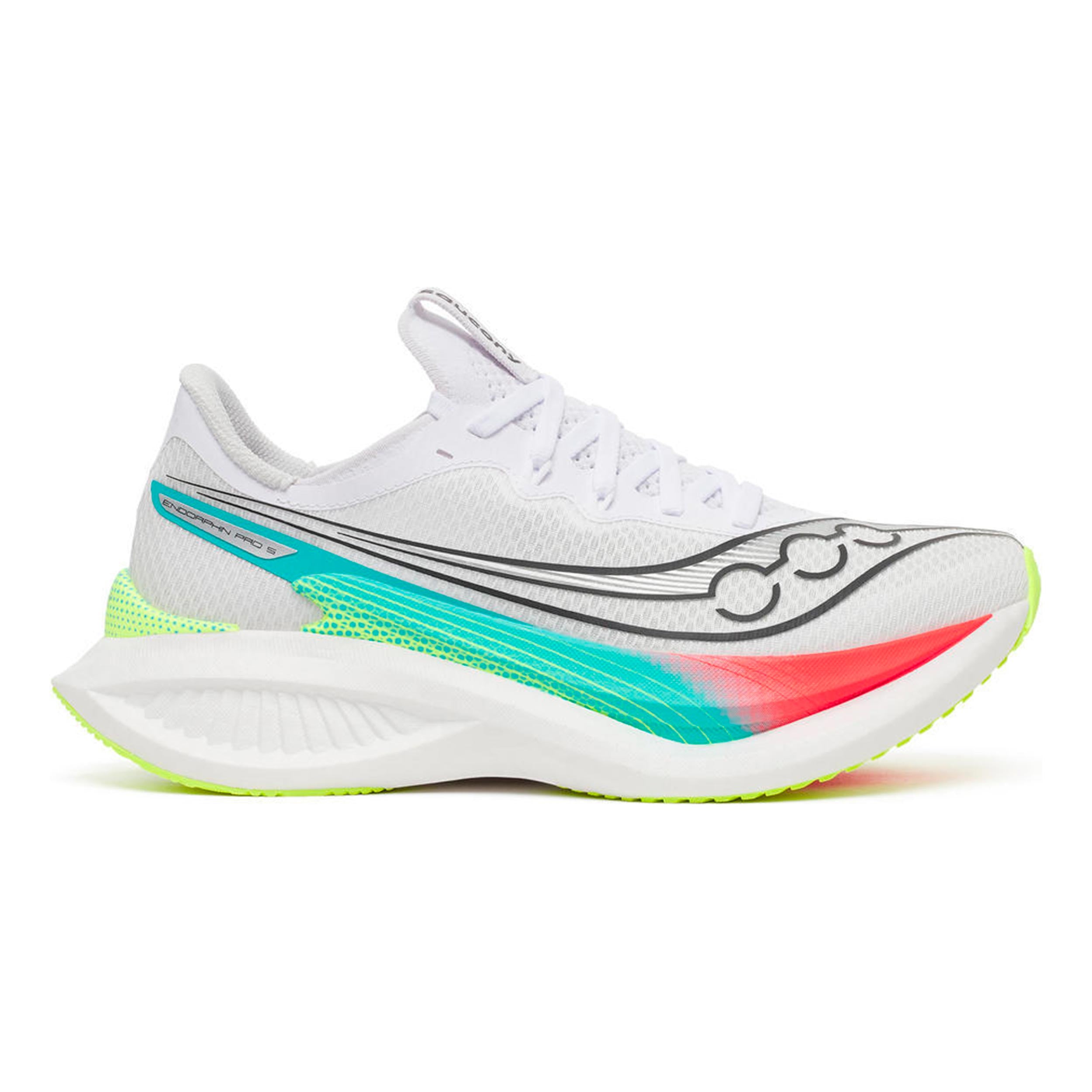 Saucony Endorphin Pro 5 Zapatilla de competición Mujeres - blanco, multicolor