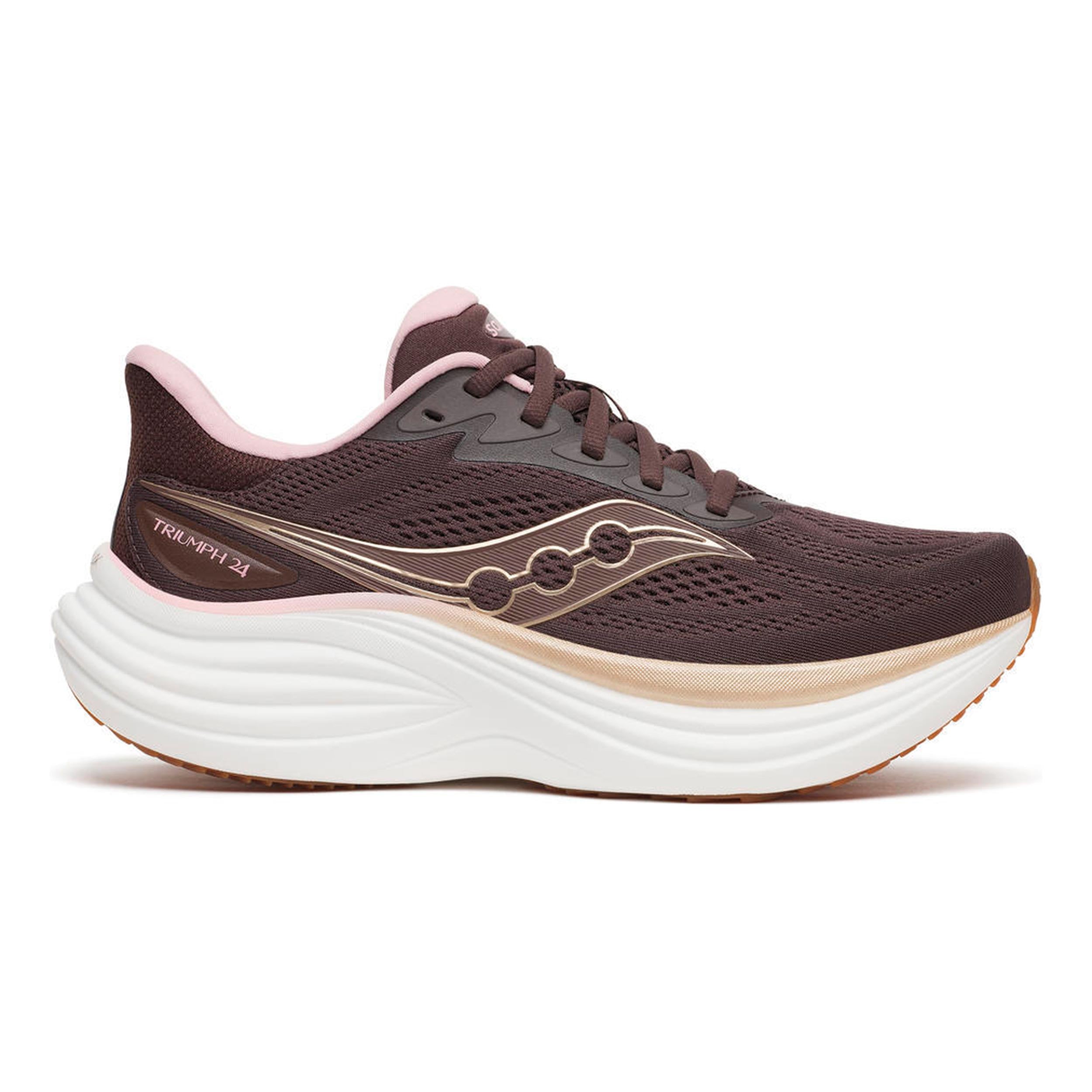 Saucony Triumph 24 Zapatilla neutral Mujeres - malva, rosa