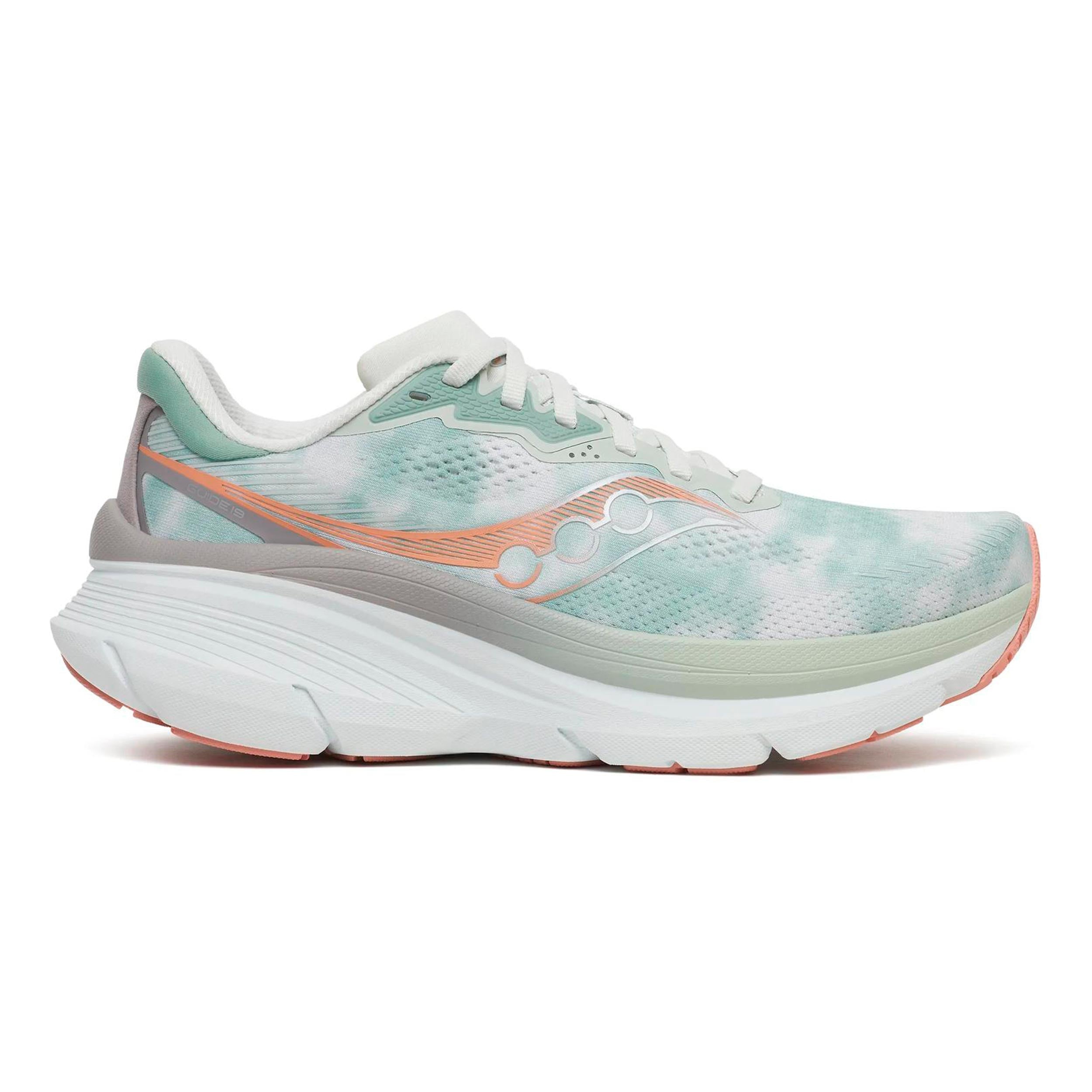 Saucony Guide 19 Zapatilla de estabilidad Mujeres - verde, blanco