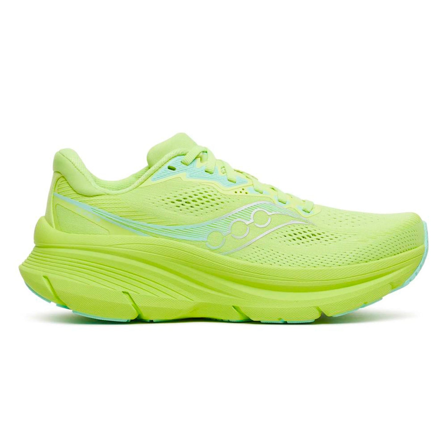Saucony Guide 19 Zapatilla de estabilidad Mujeres - amarillo neón, menta
