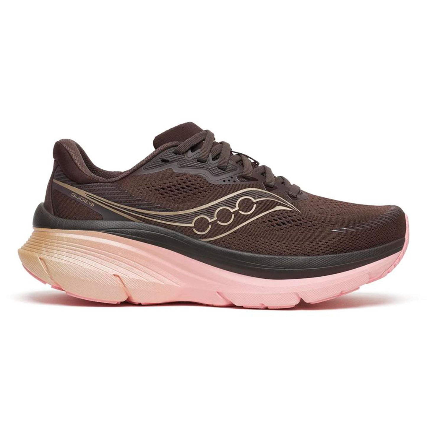 Saucony Guide 19 Zapatilla de estabilidad Mujeres - malva, rosa