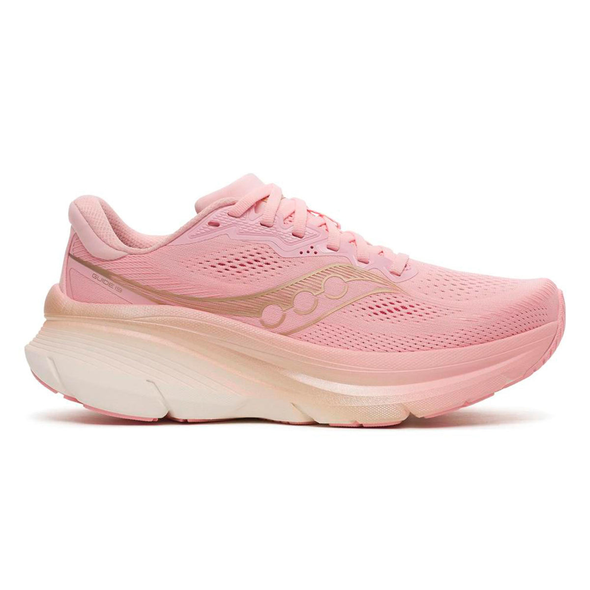 Saucony Guide 19 Zapatilla de estabilidad Mujeres - rosa, dorado
