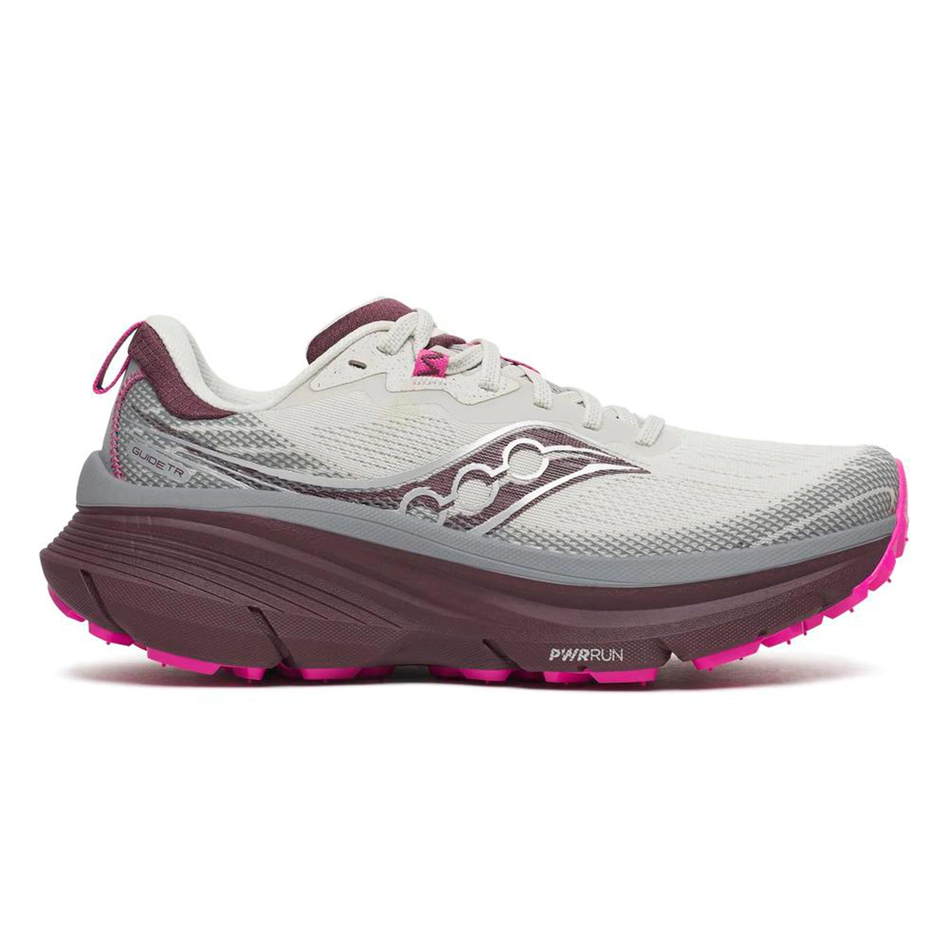 Saucony Guide TR Zapatilla trail Mujeres - beige, rojo vino