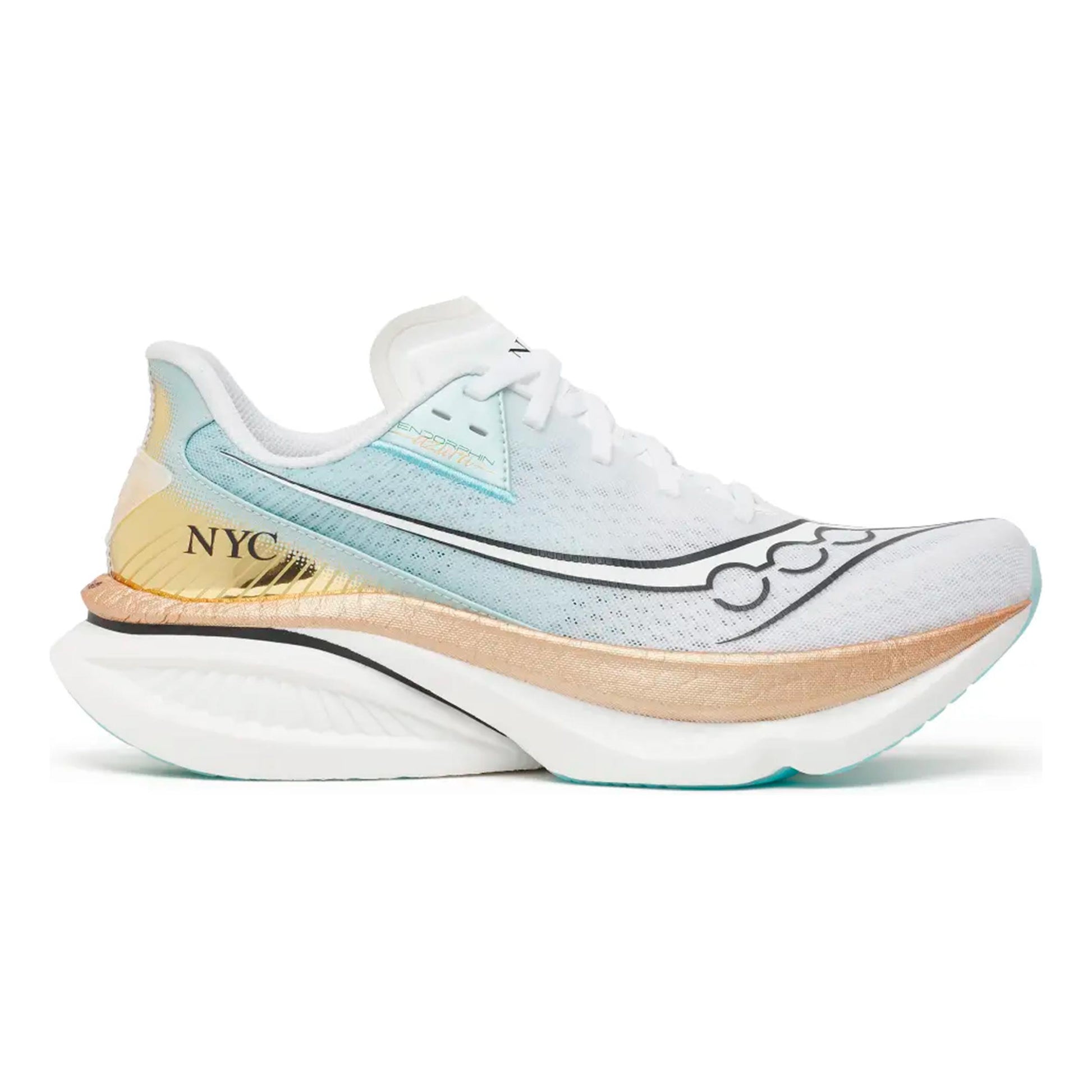 Saucony Endorphin Azura Zapatilla neutral Hombres - blanco, dorado