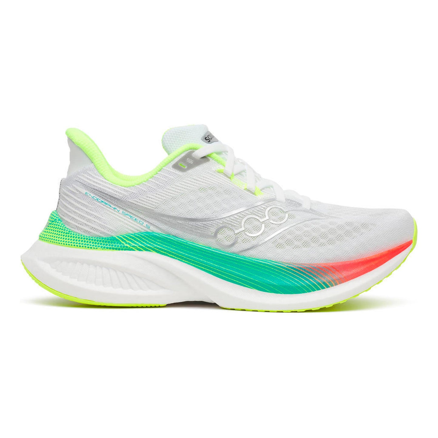 Saucony Endorphin Speed 5 Zapatilla de competición Mujeres - blanco, multicolor