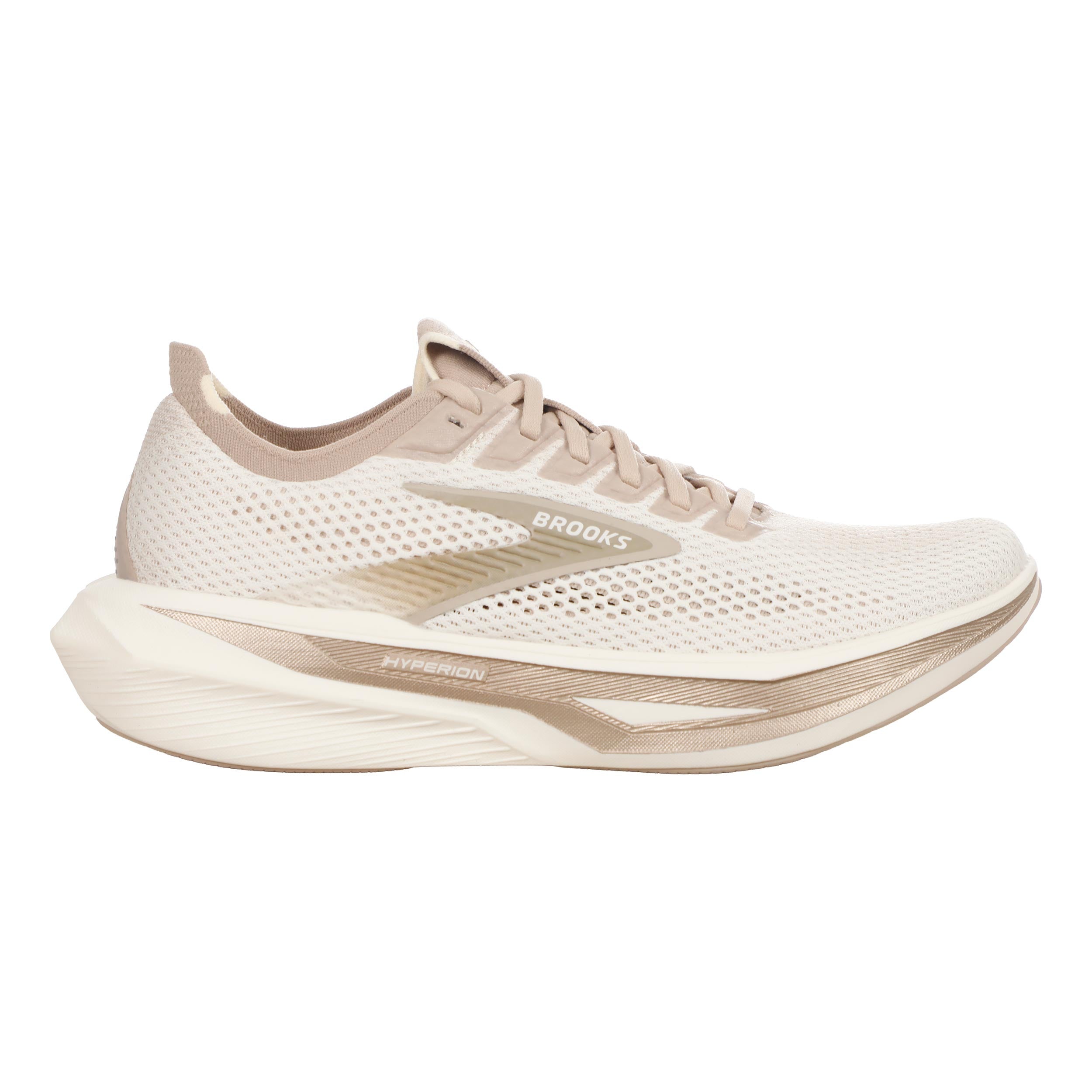 Brooks Hyperion 3 Zapatilla neutral Mujeres - crema, bronce