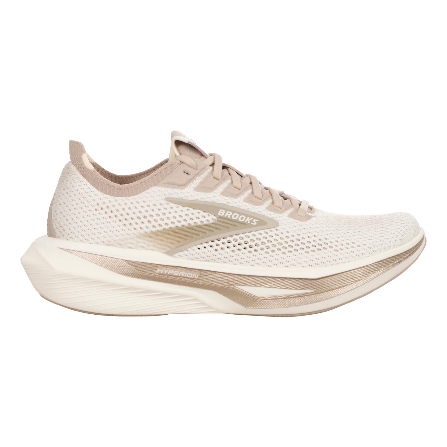 Brooks Hyperion 3 Zapatilla neutral Mujeres - crema, bronce