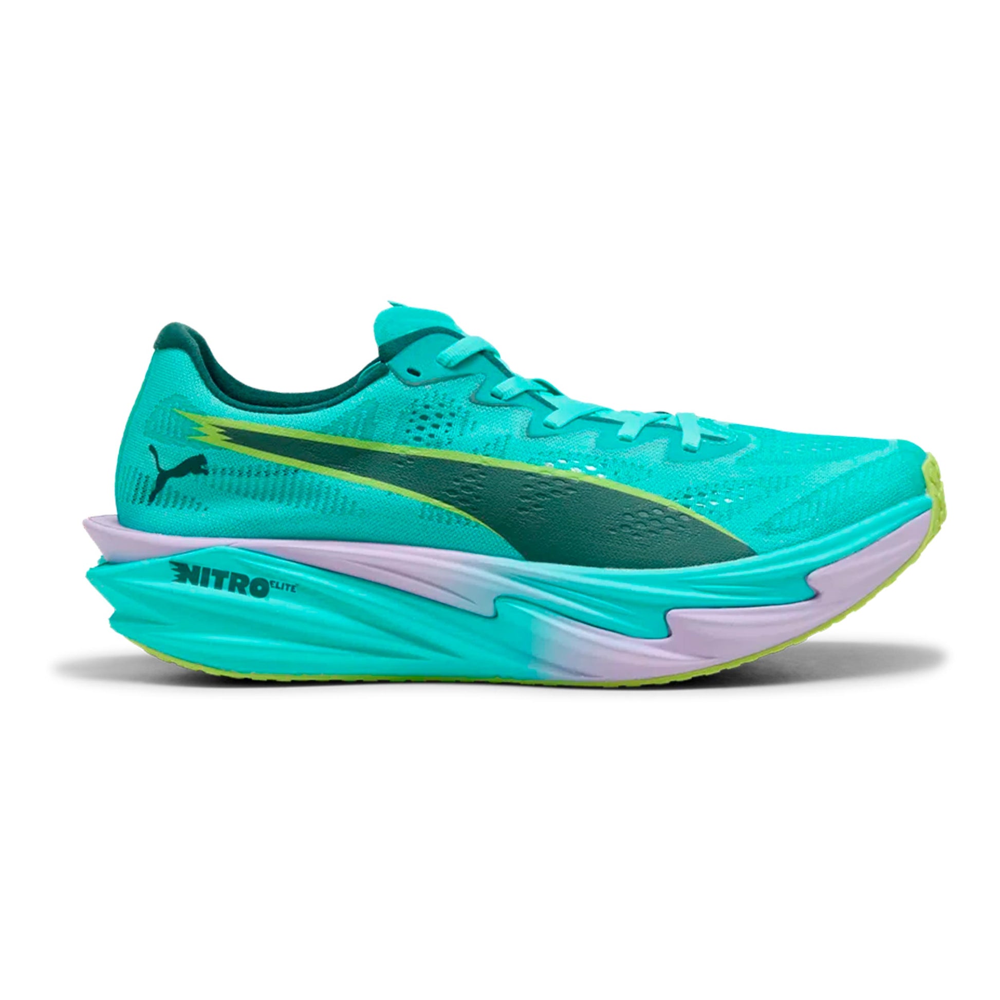 Puma Deviate Nitro Elite 4 HYROX Zapatilla de competición Mujeres - turquesa, morado